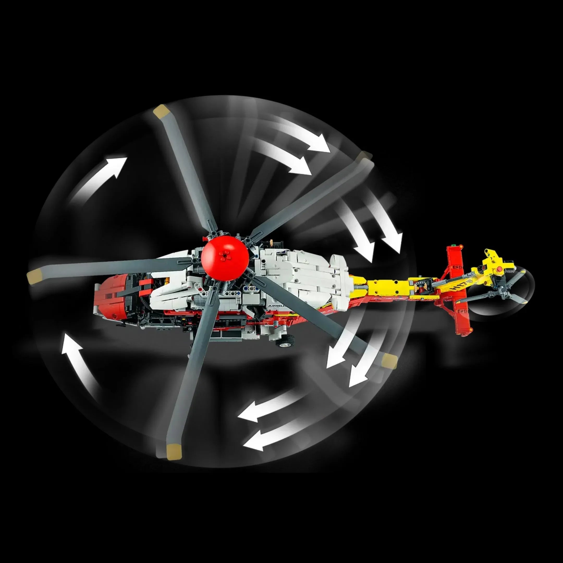 Helicóptero Airbus H175 (2001 piezas) - Set de Bloques de Construcción