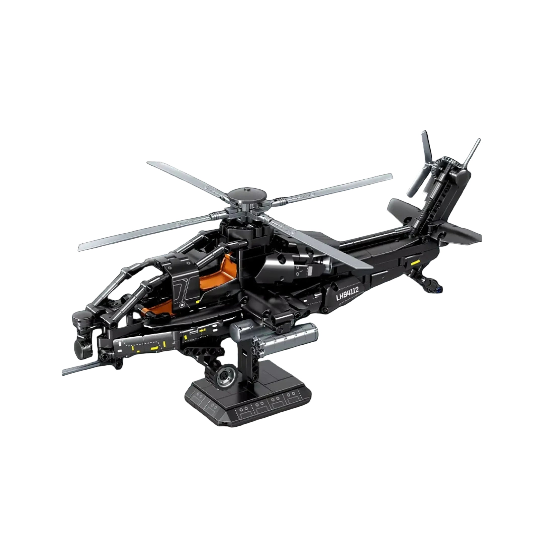 Helicóptero Boeing AH-64 Apache (706 piezas)