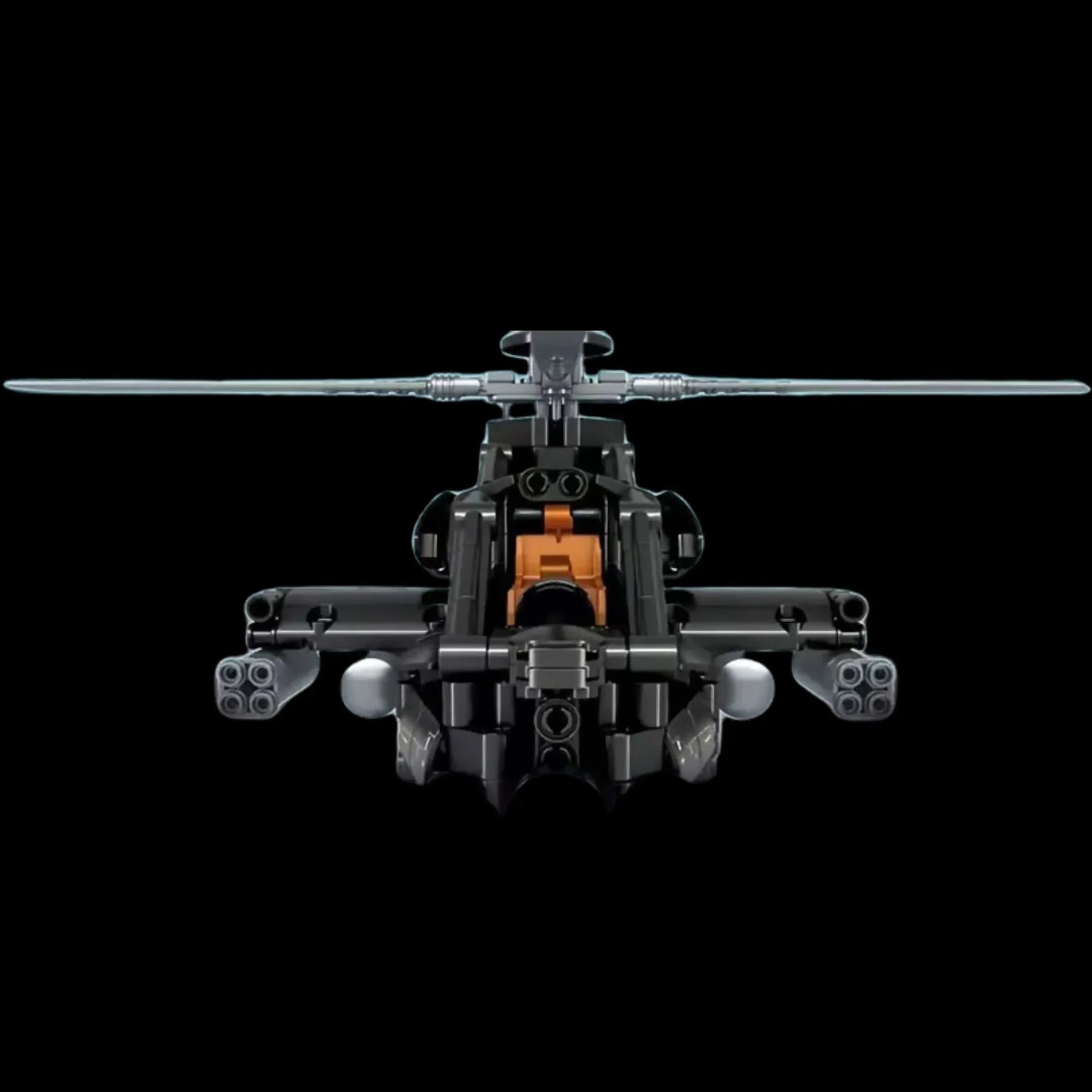 Helicóptero Boeing AH-64 Apache (706 piezas)