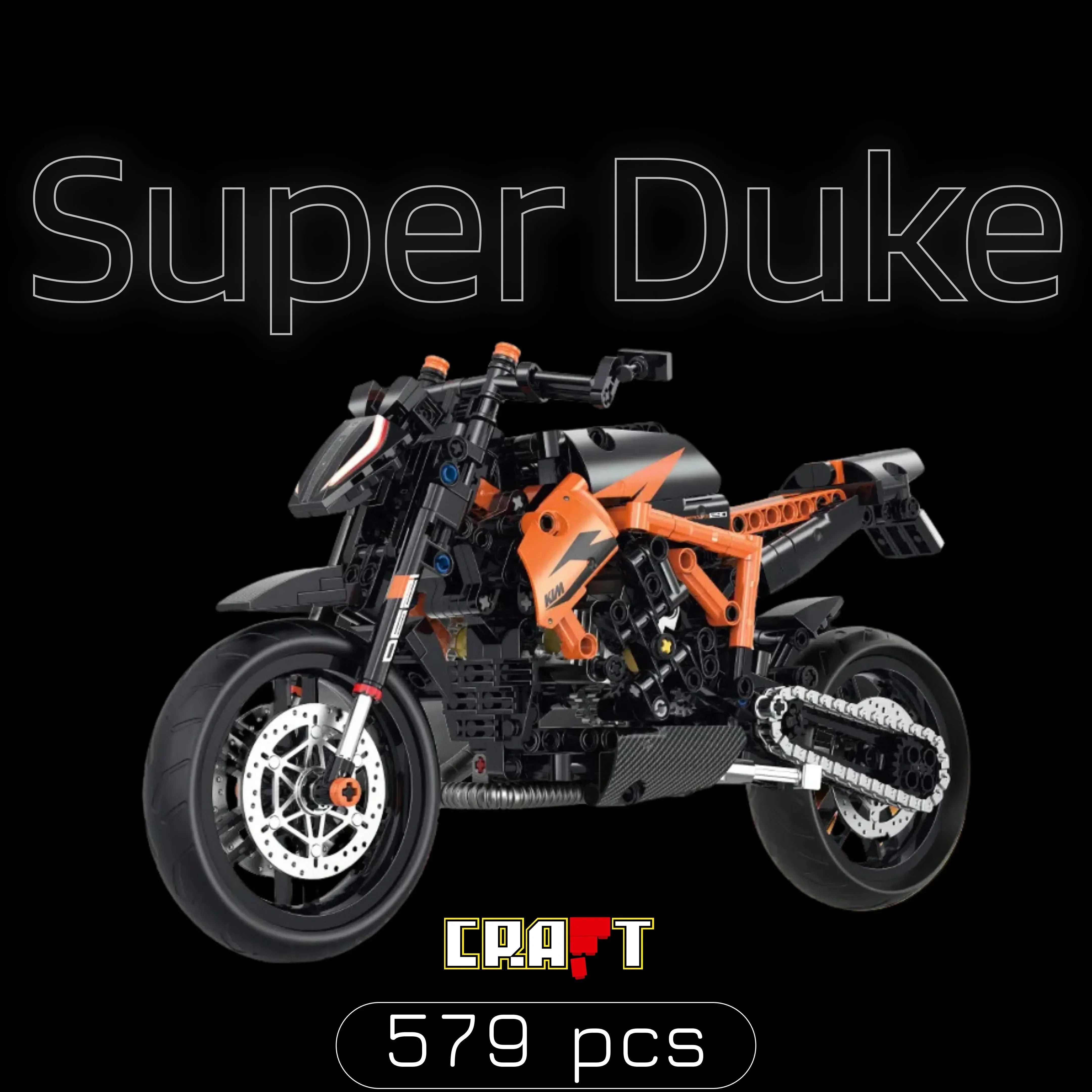 (75% de descuento) KTM 1290 Super Duke (579 piezas)