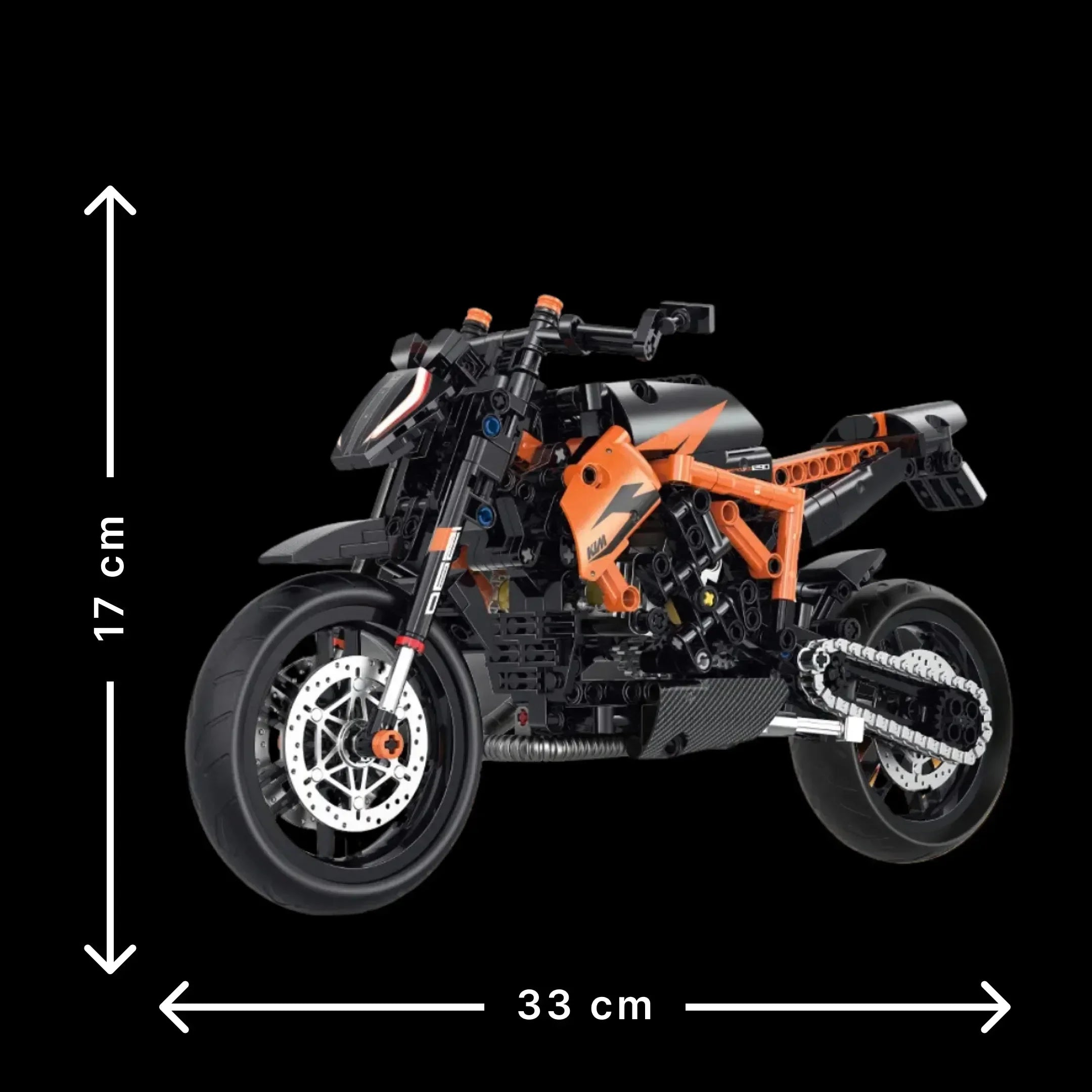 (75% de descuento) KTM 1290 Super Duke (579 piezas)