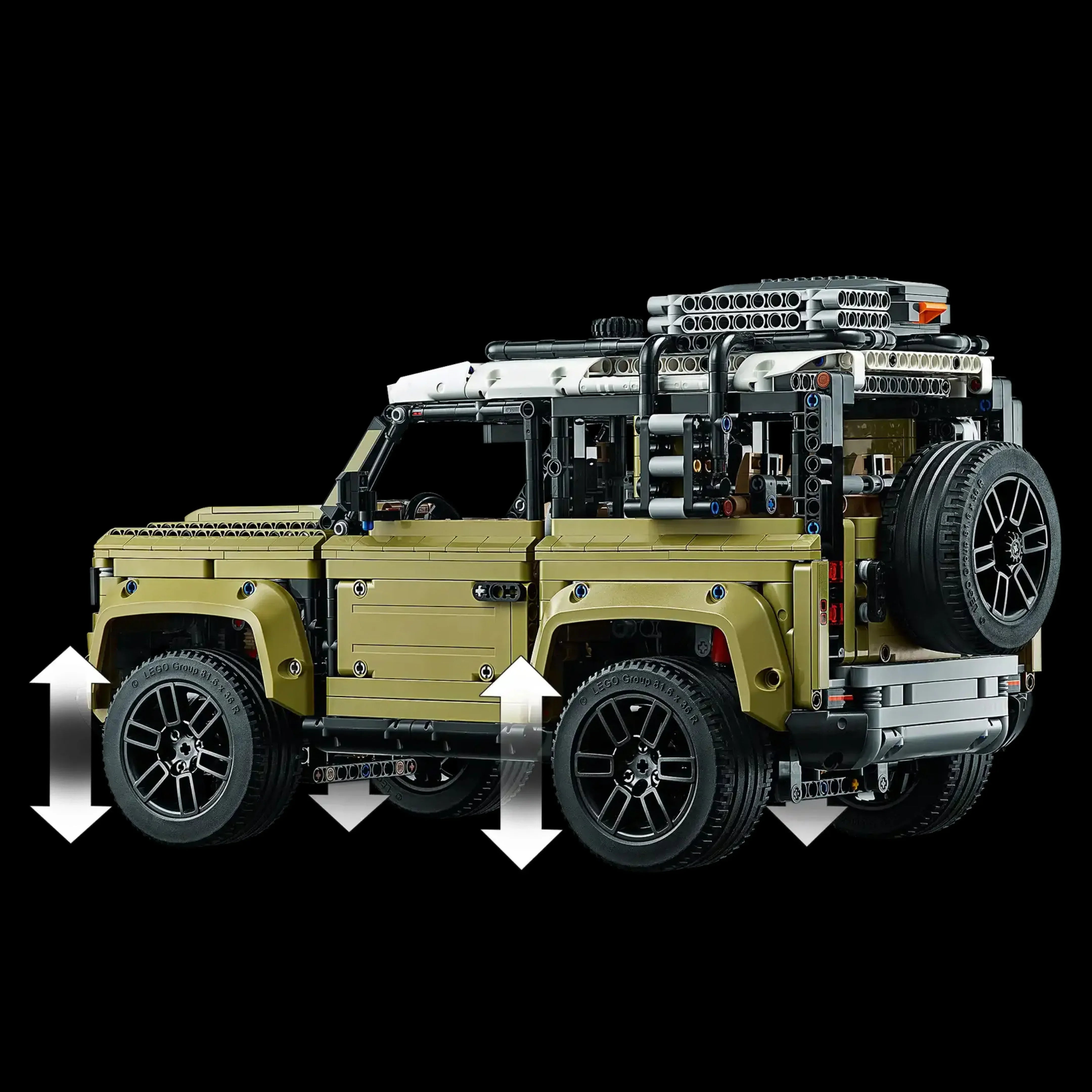 (69% de descuento) Land Rover Defender (2573 piezas)