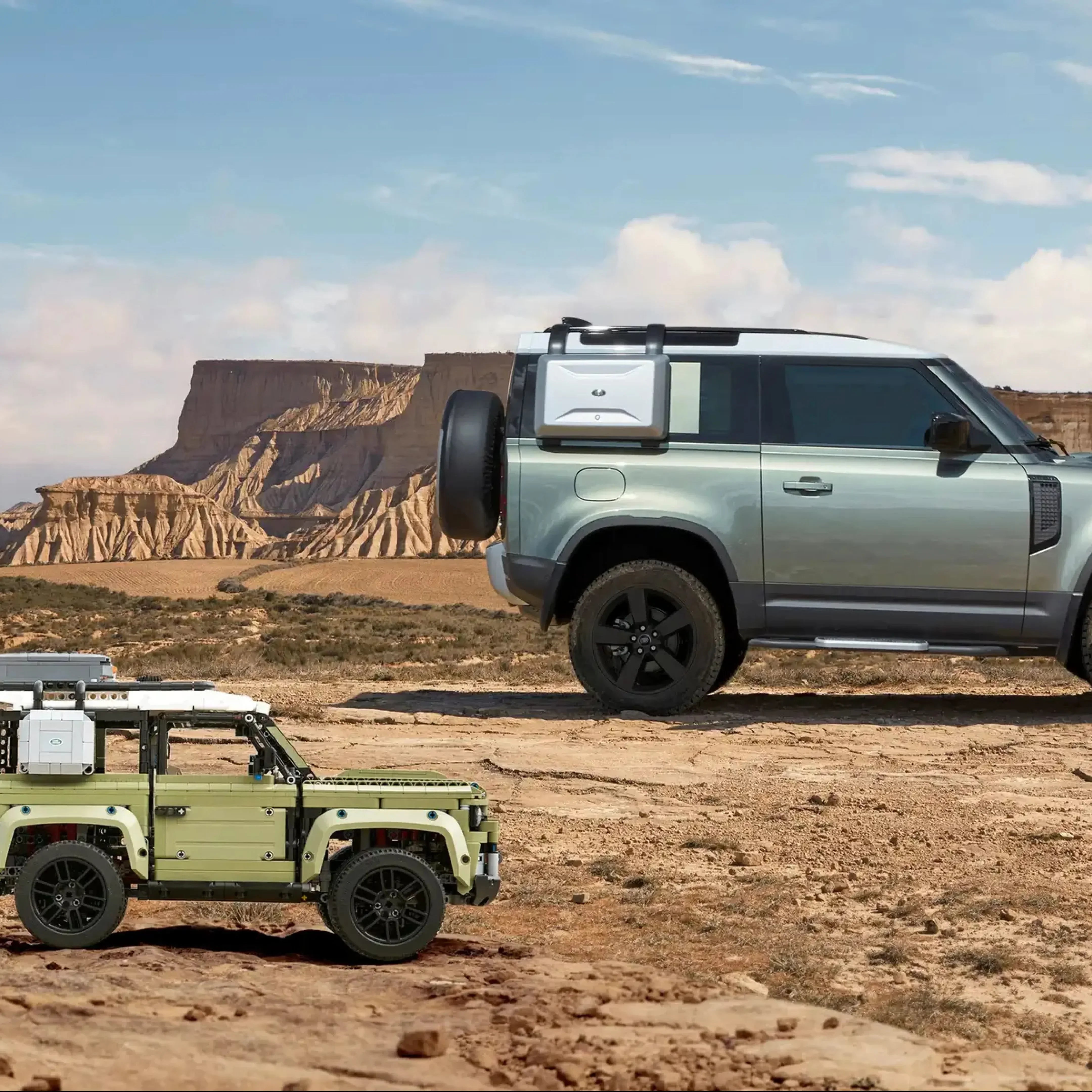 Land Rover Defender (2573 piezas) - Kit de Bloques de Construcción