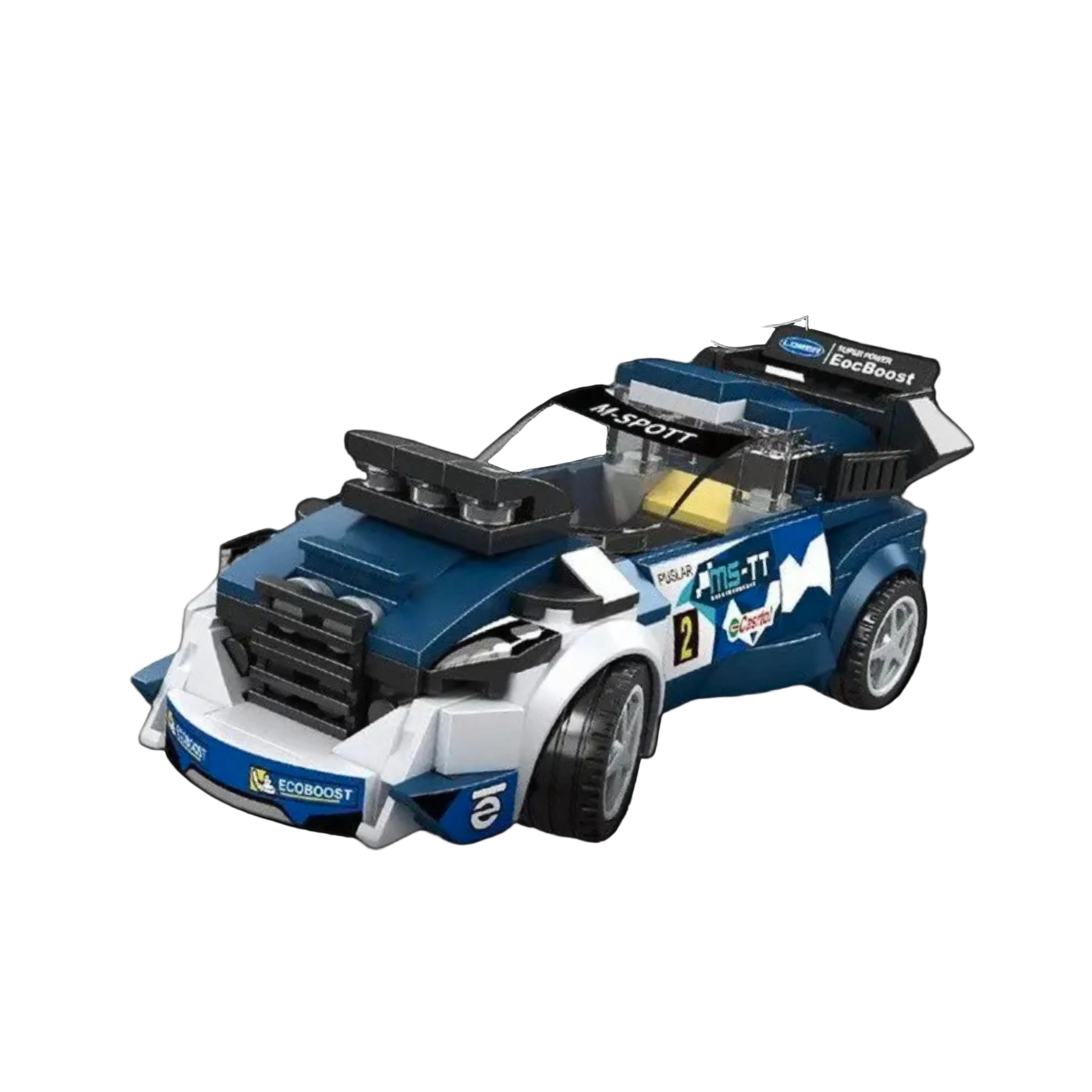 Ford Fiesta WRC M-Sport (204 piezas) - Set de Bloques