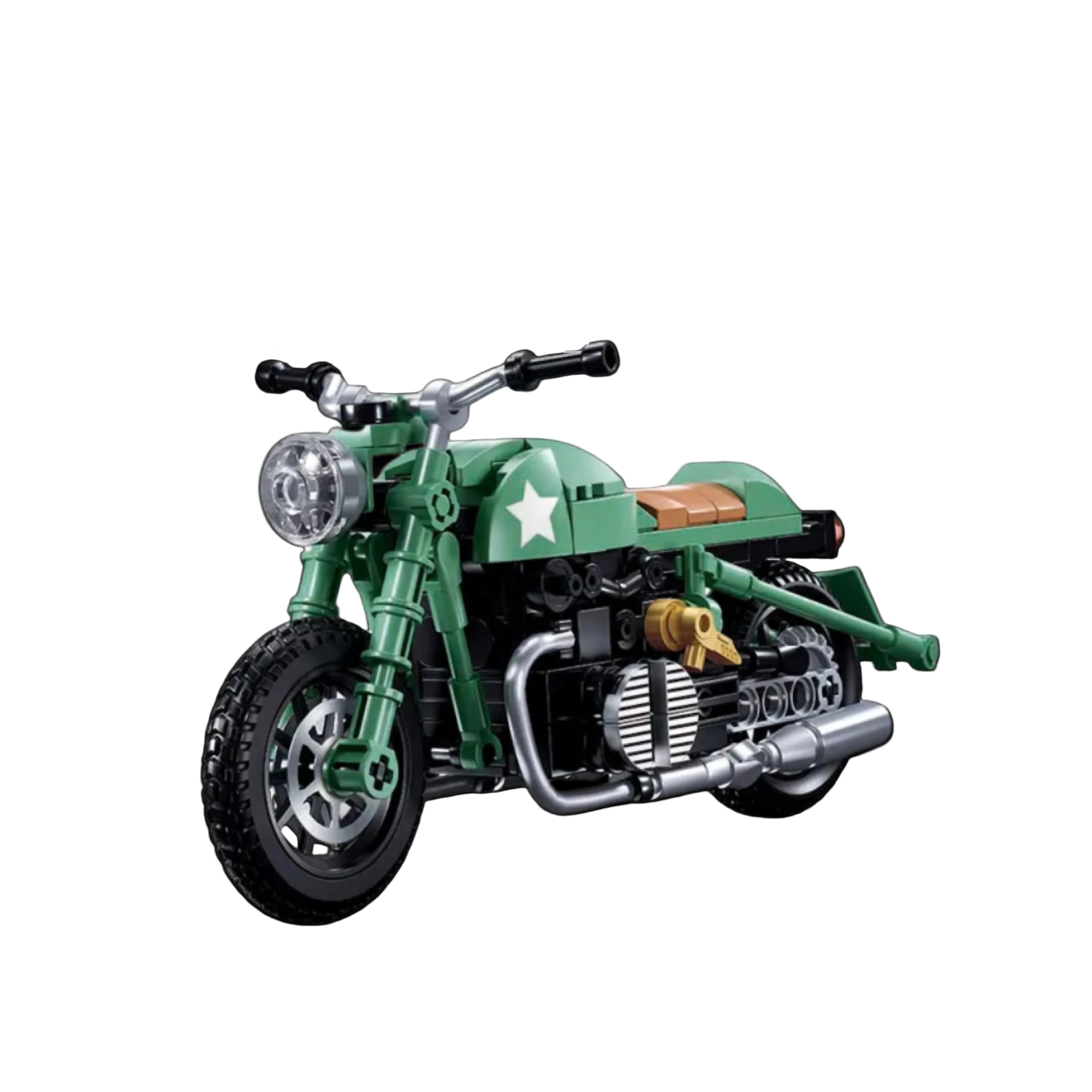 Motocicleta BMW R75 (215 piezas) - Kit de Bloques de Construcción