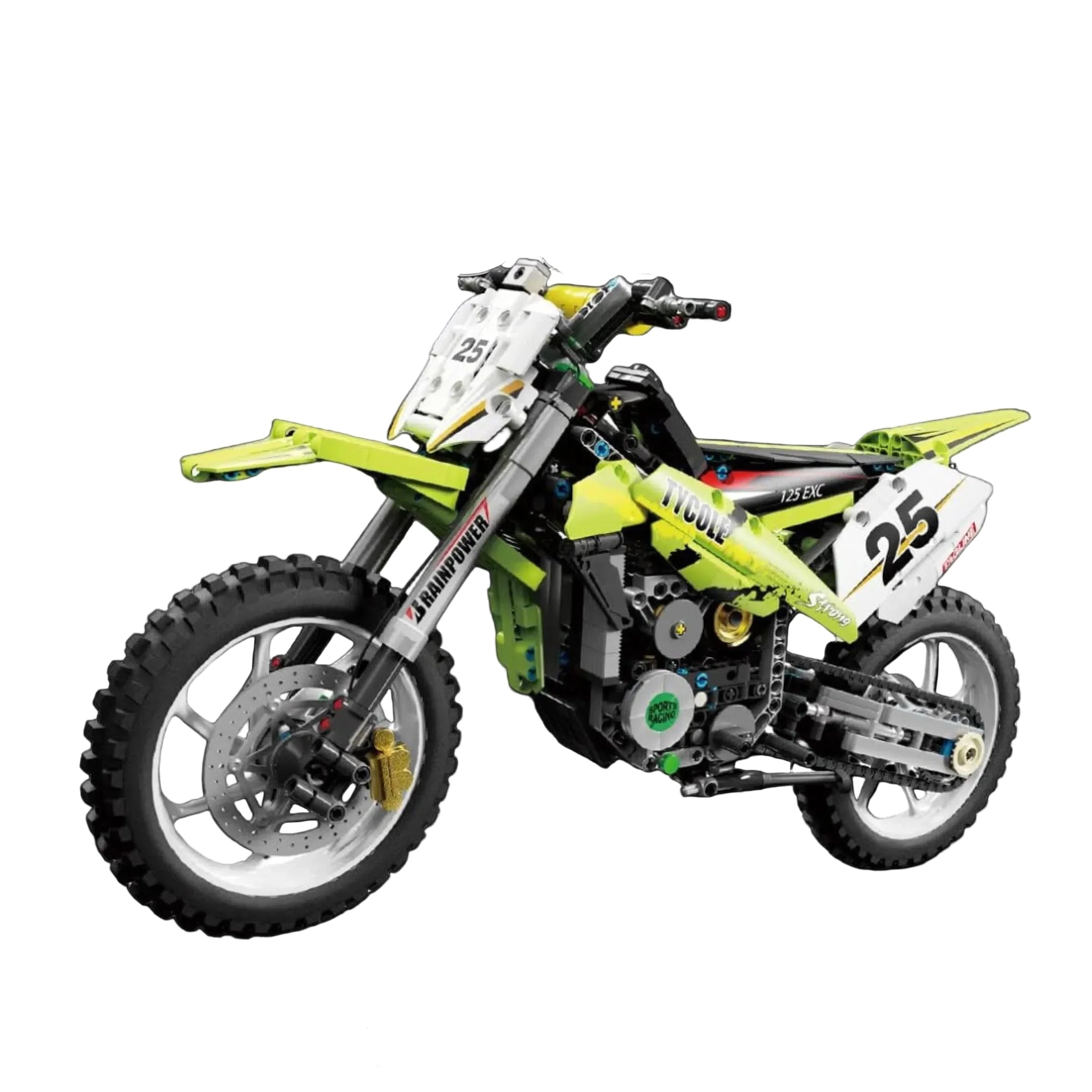 Motocross (1302 piezas) - Kit de Bloques de Construcción
