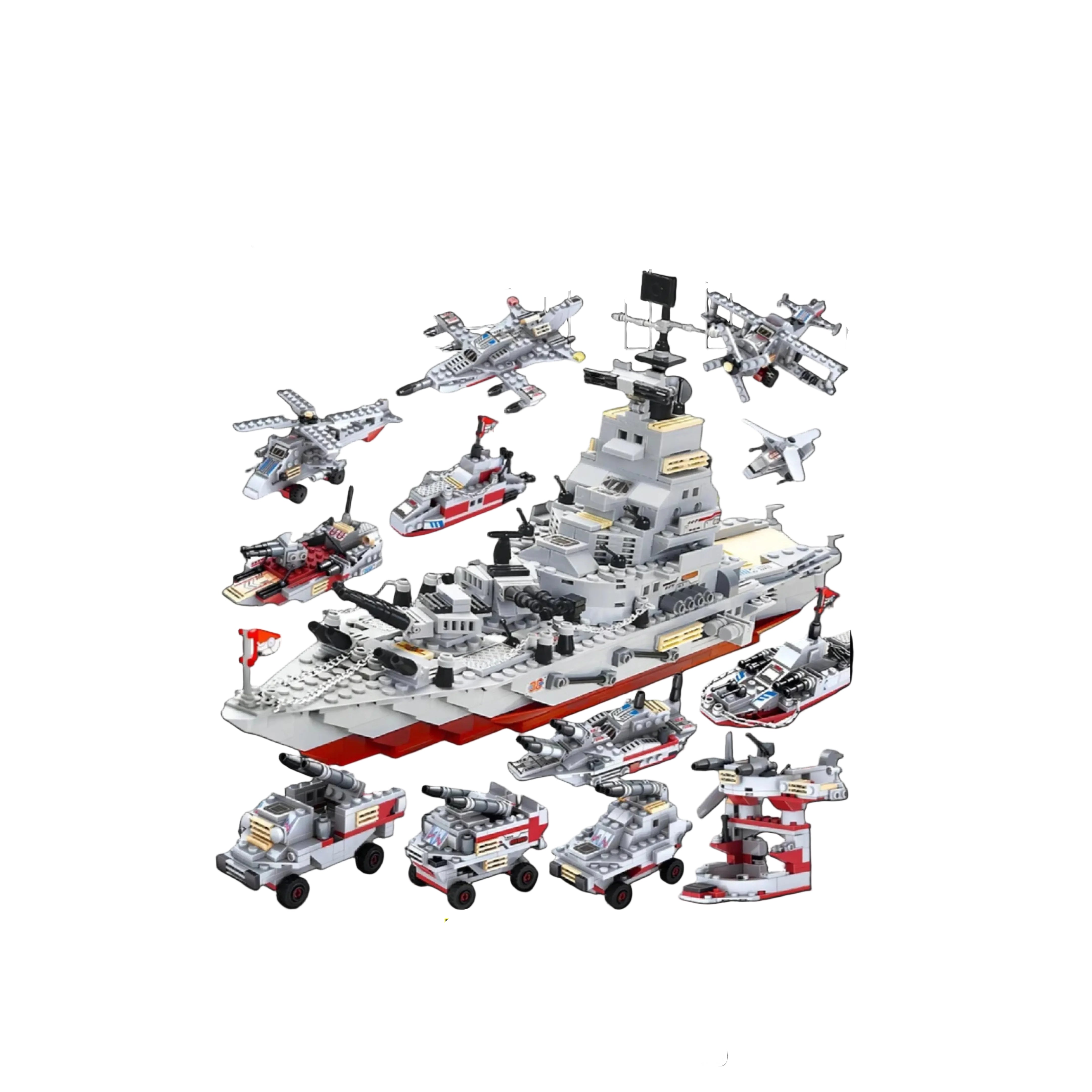 Buque de guerra (8 en 1)