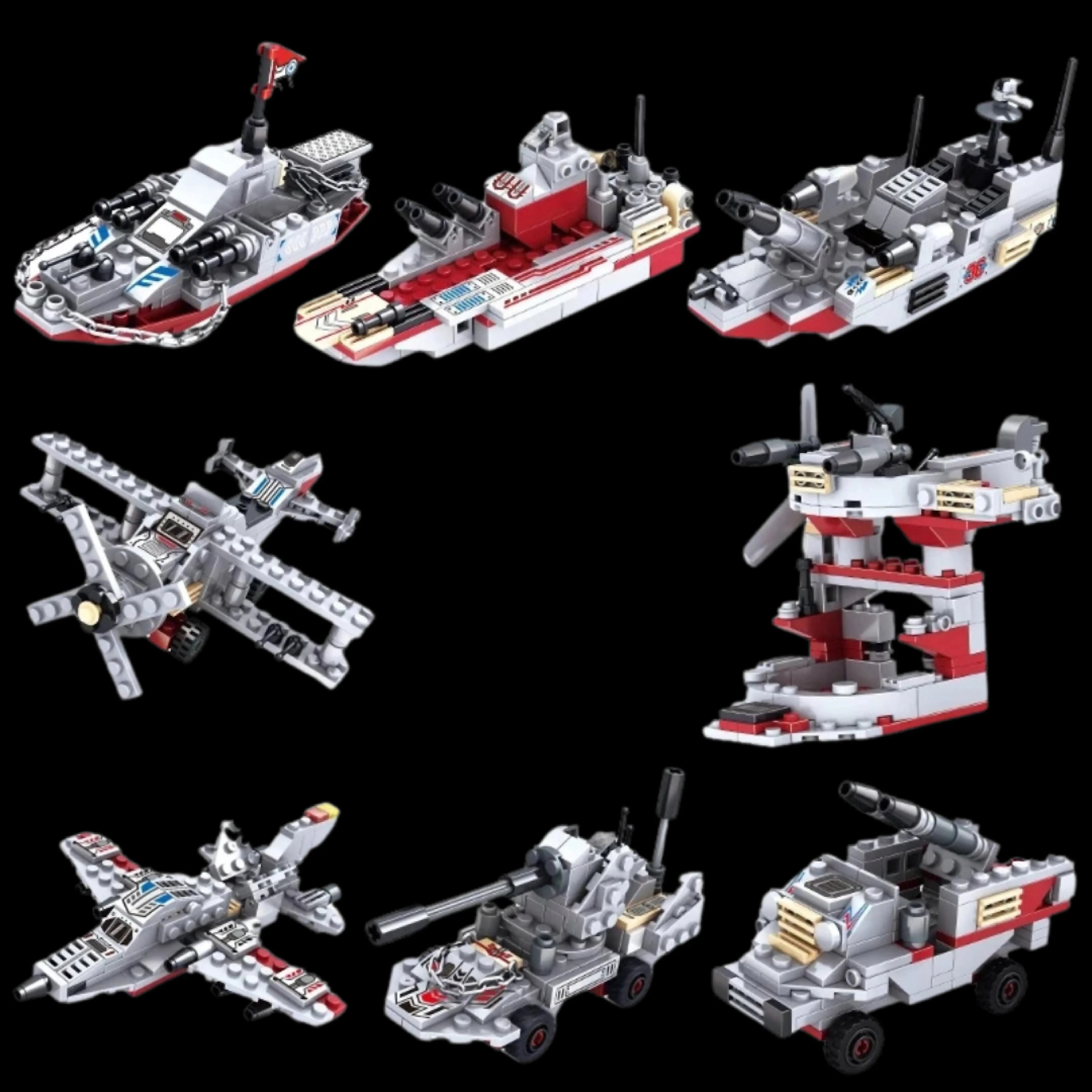 Buque de guerra (8 en 1)