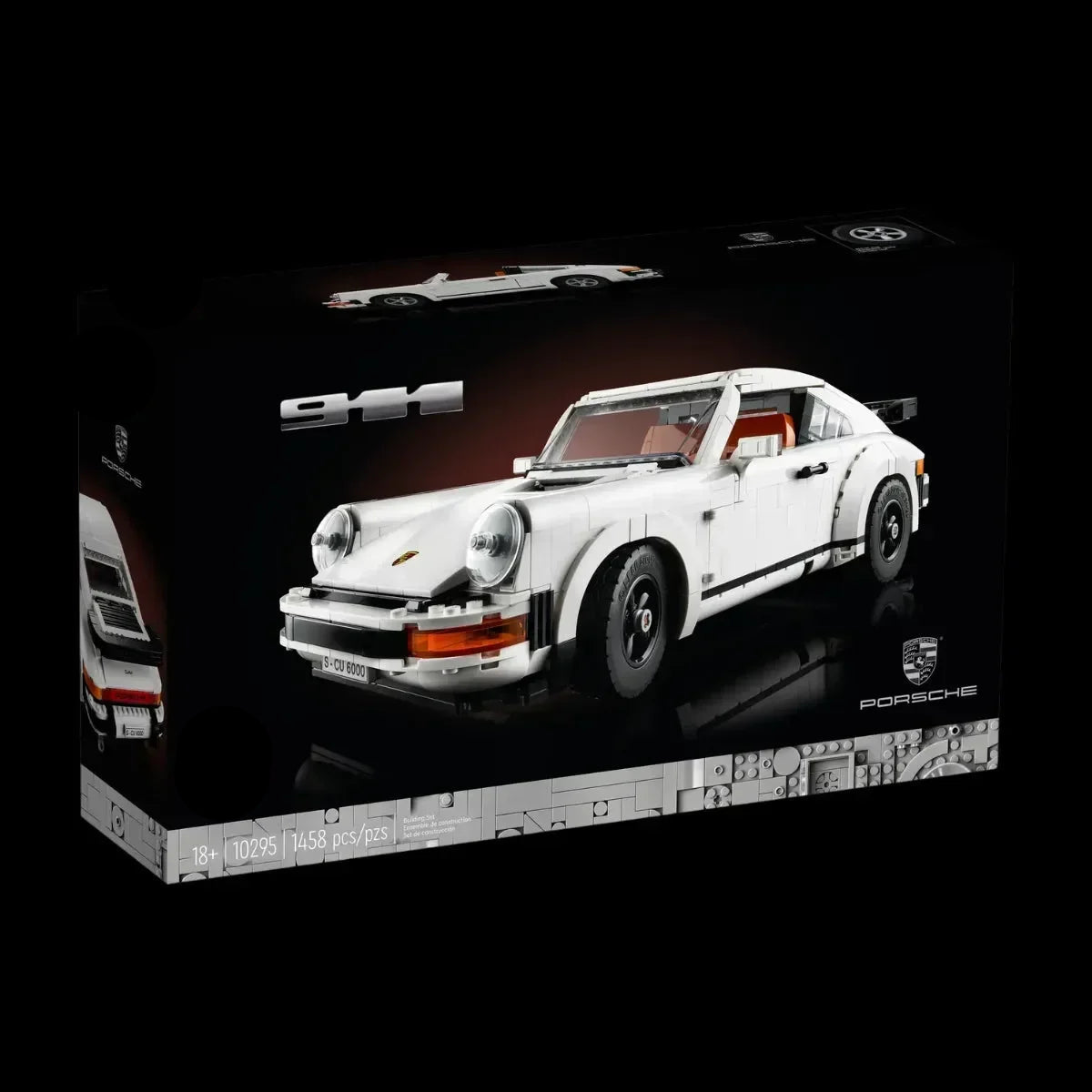 Porsche 911 Turbo o Targa (1458 piezas) - Kit de Bloques de Construcción