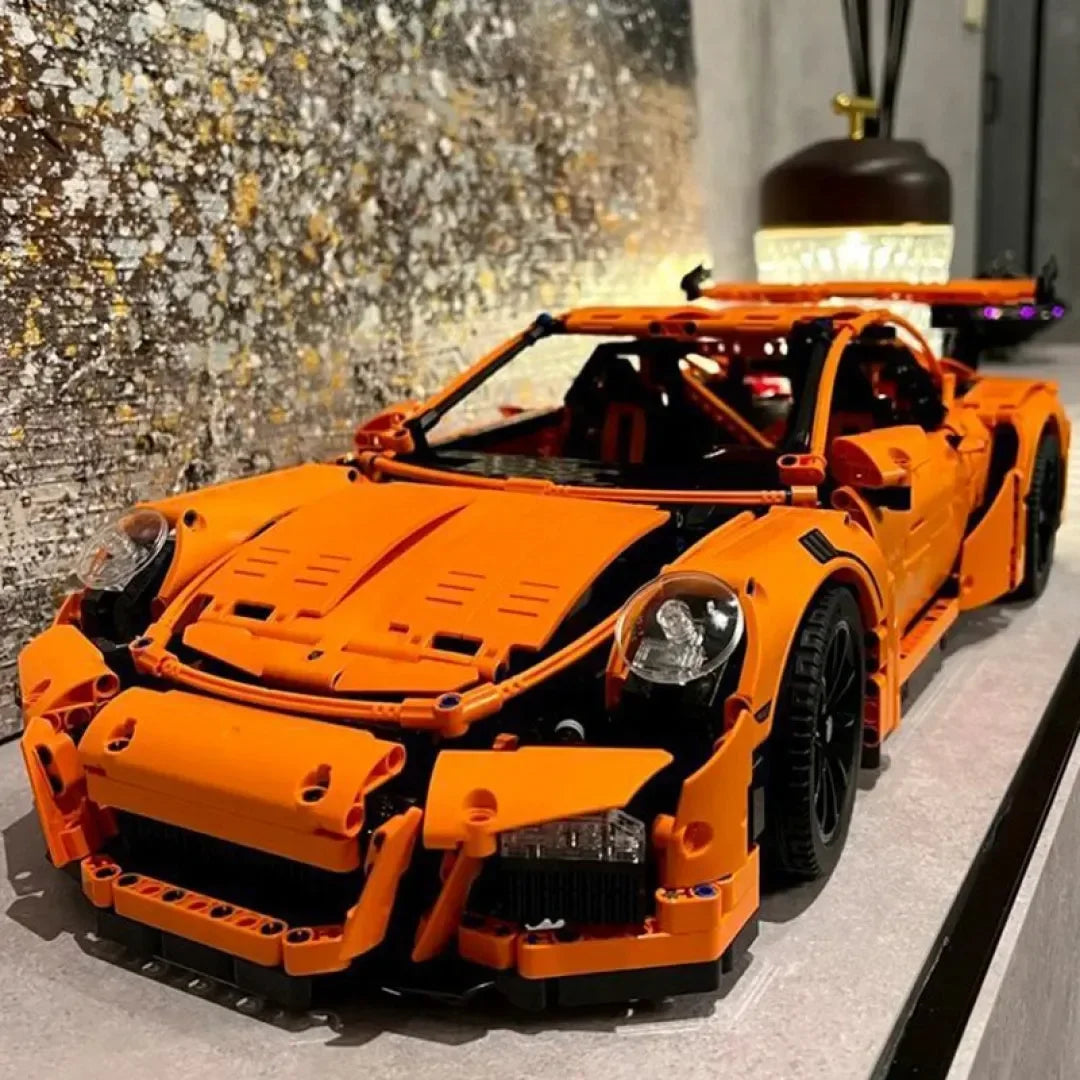 (61% de descuento) Super Porsche 911 GT3 RS (2704 piezas)