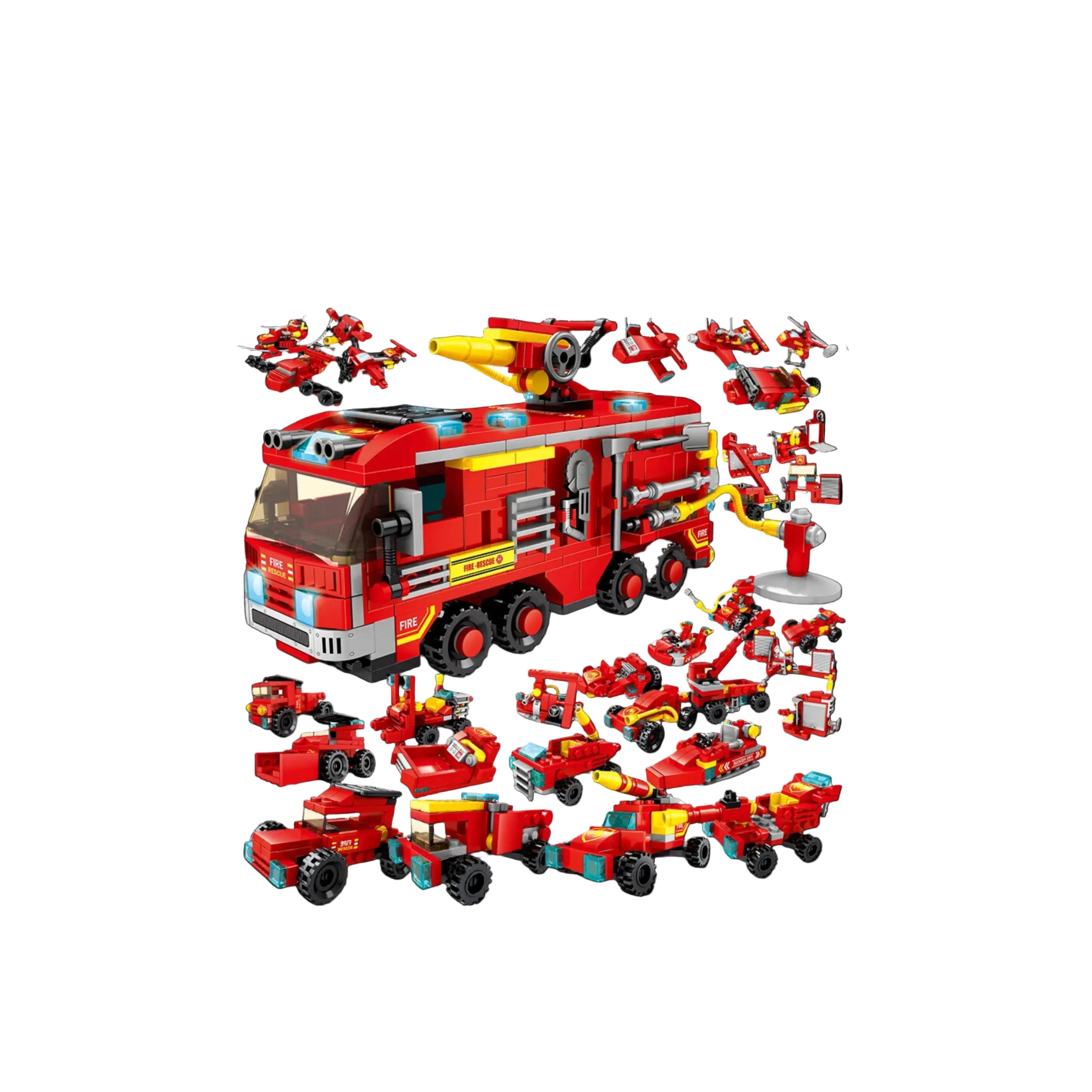 Estación de bomberos (8 en 1)