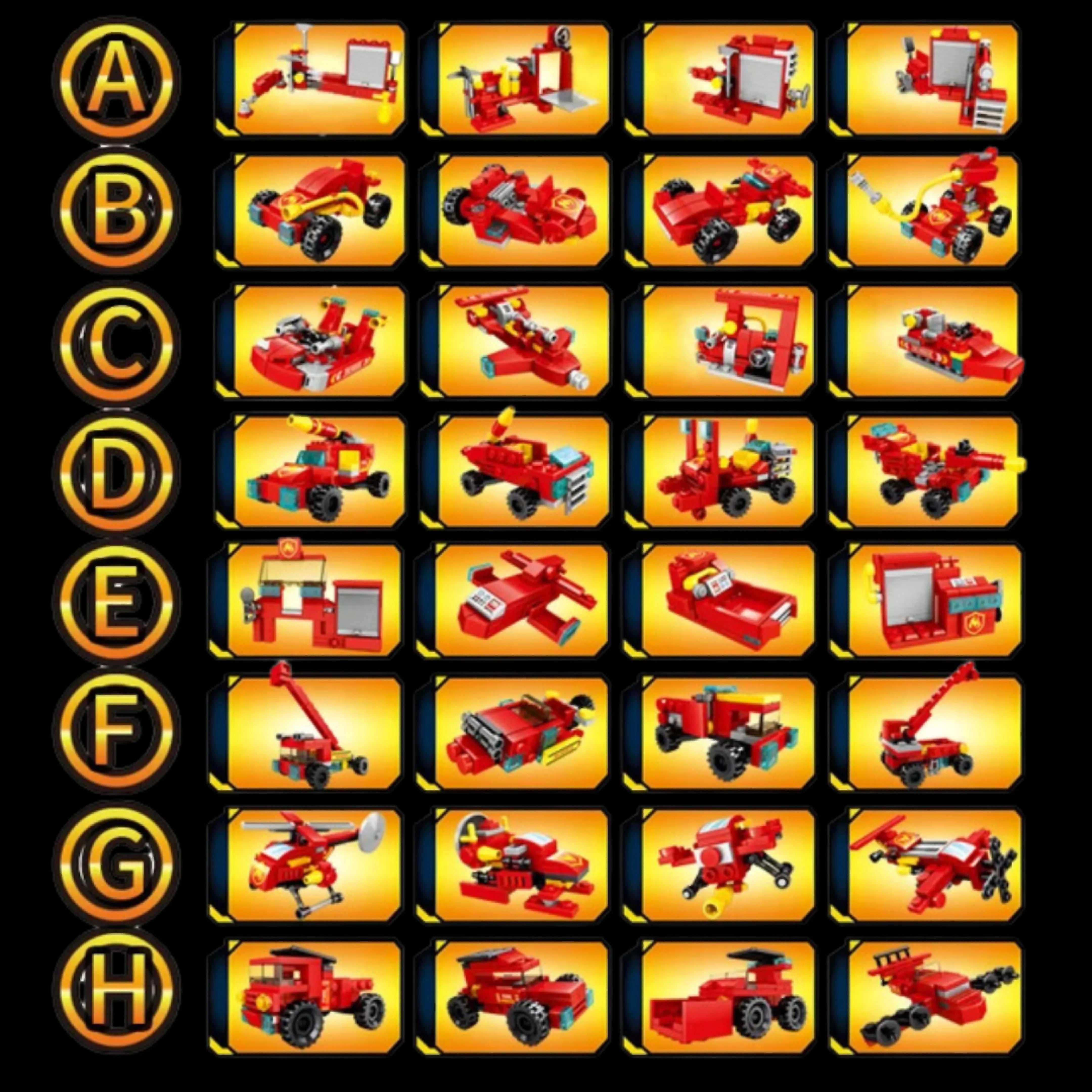 Estación de bomberos (8 en 1)