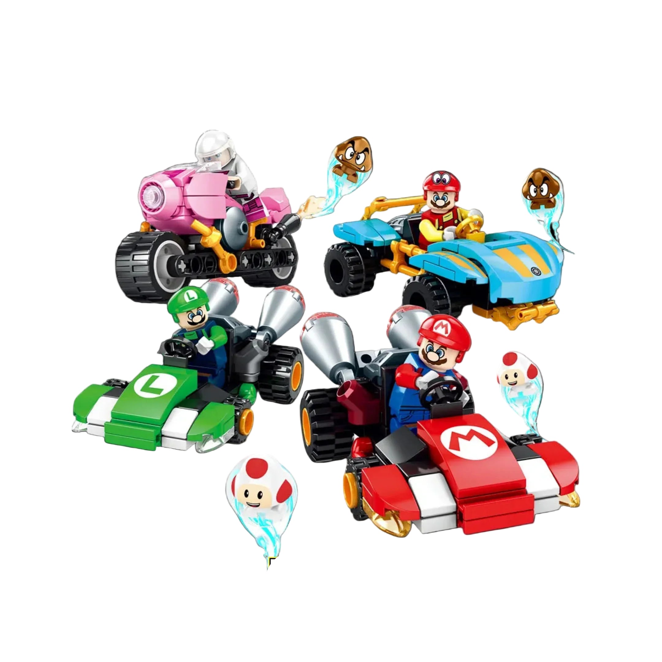 Mario Bros Kart - Carreras locas (356 piezas)