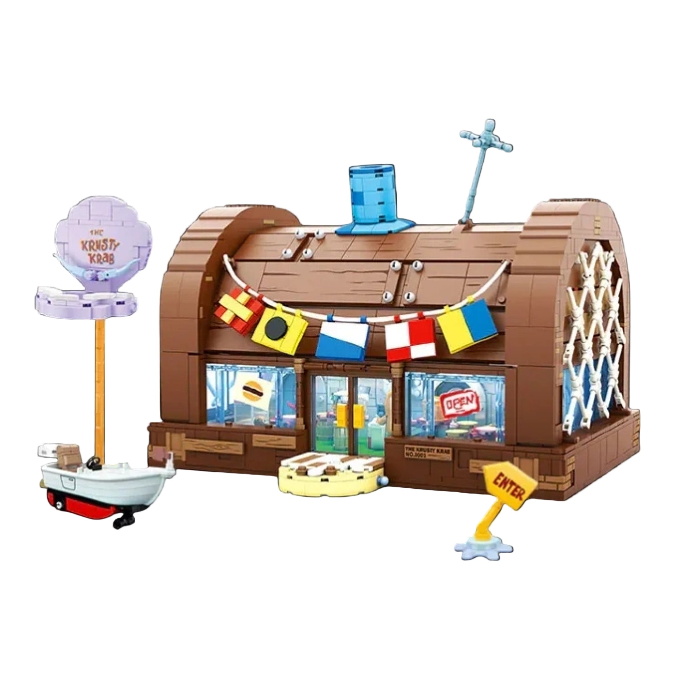 Bob Esponja - Crustáceo Cascarudo (2700 piezas)