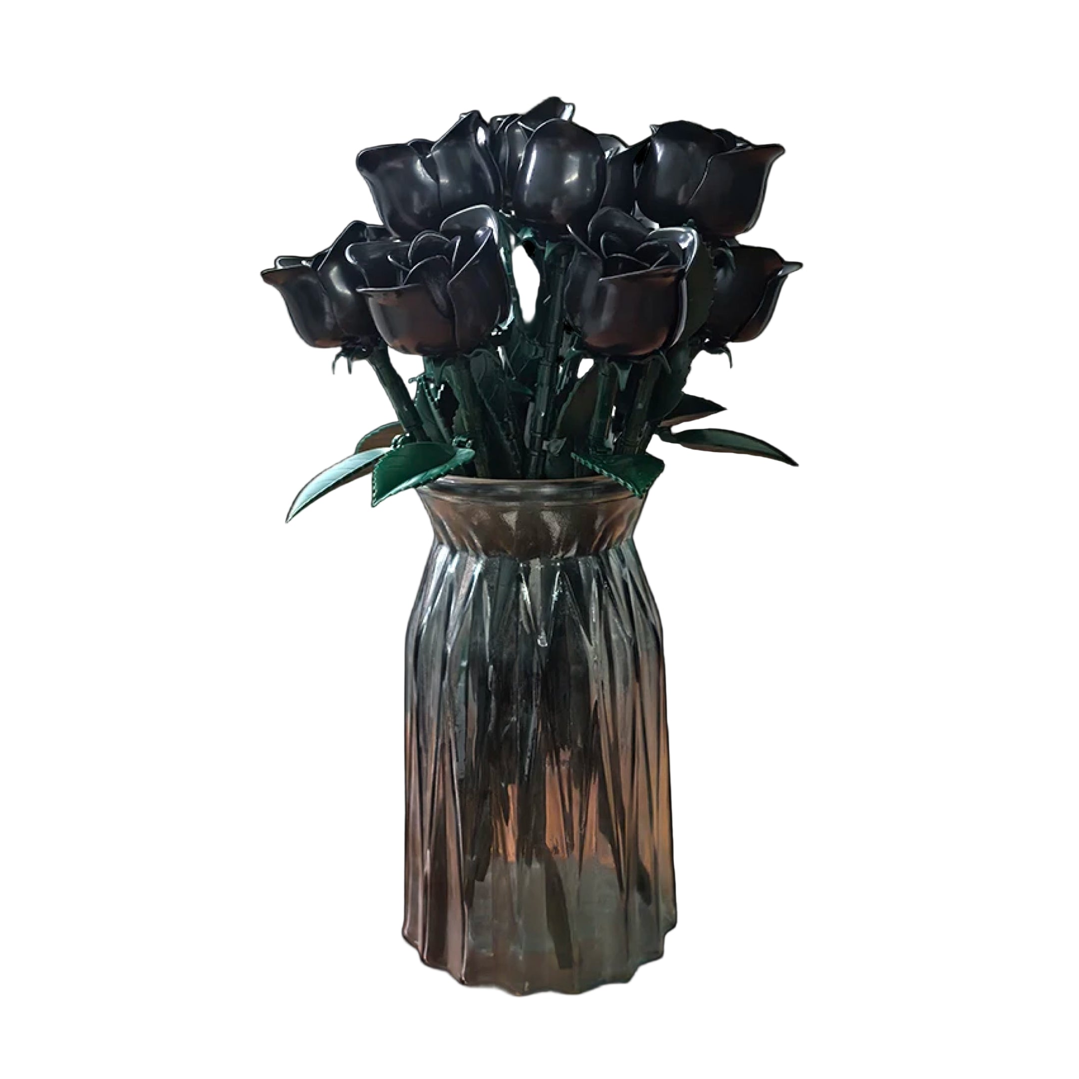 Rosas Negras (784 piezas) - Kit de Bloques de Construcción