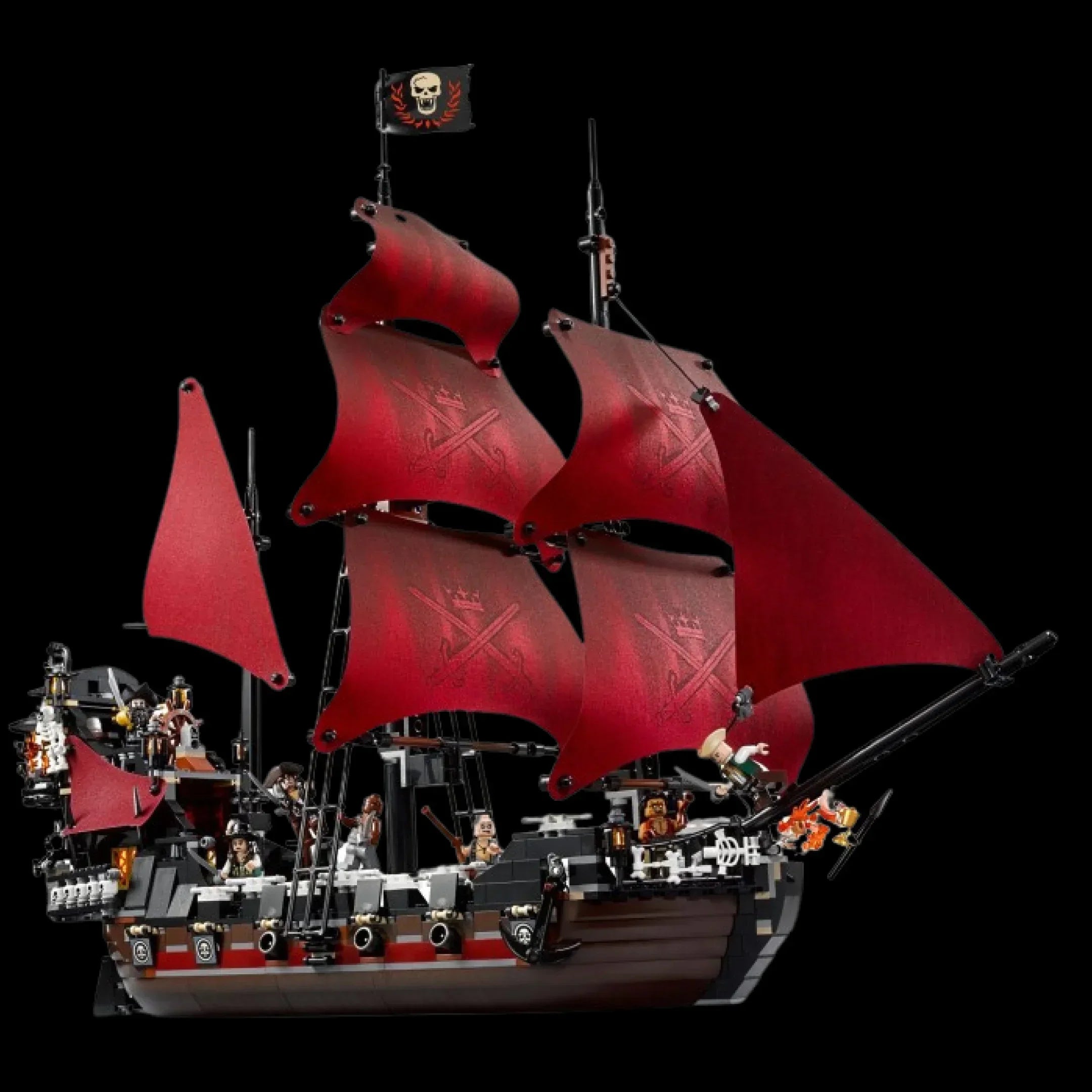 (25% de descuento) Barco de la venganza de la Reina Ana (1097 piezas)