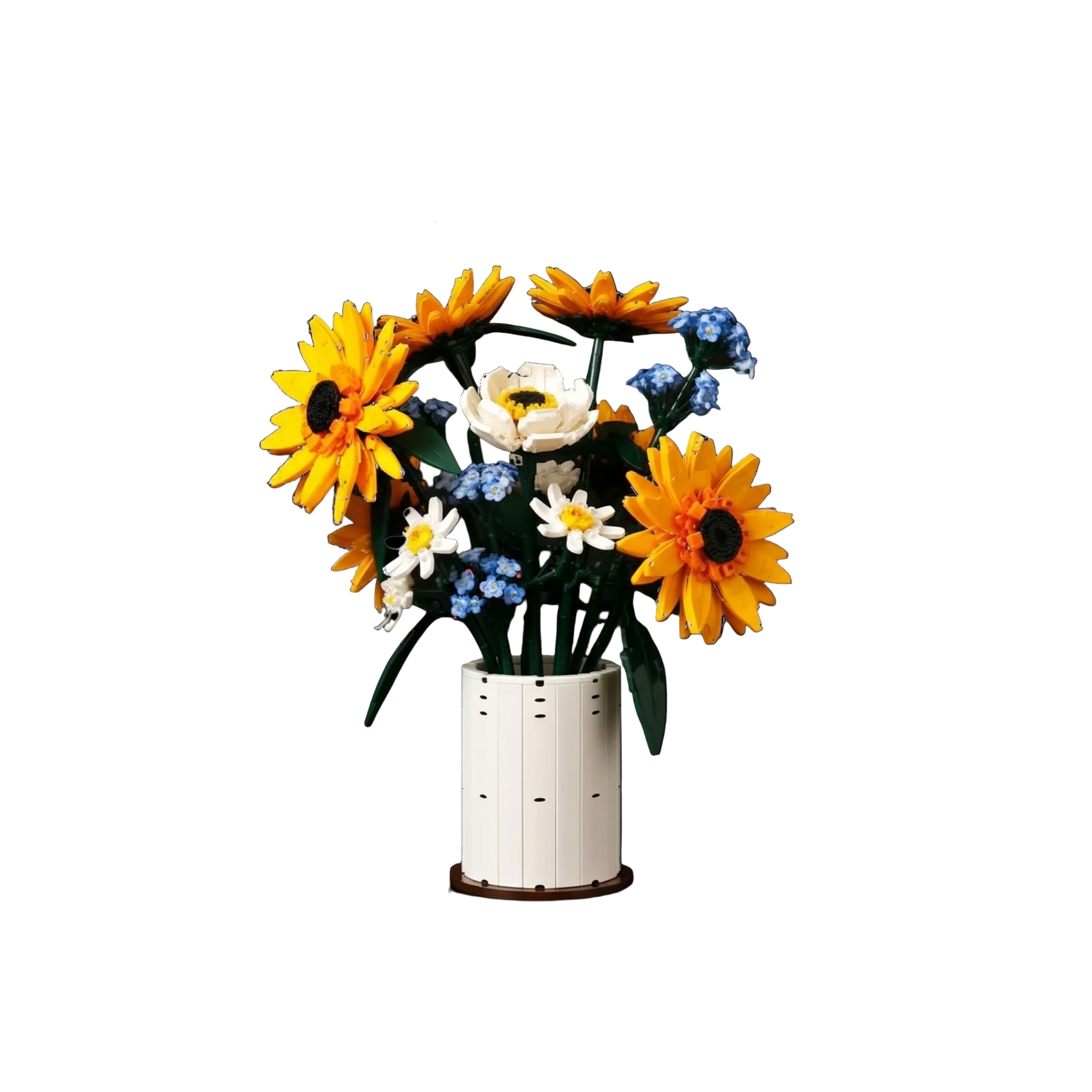 Ramo de girasoles (821 piezas) – Bloques de Construcción