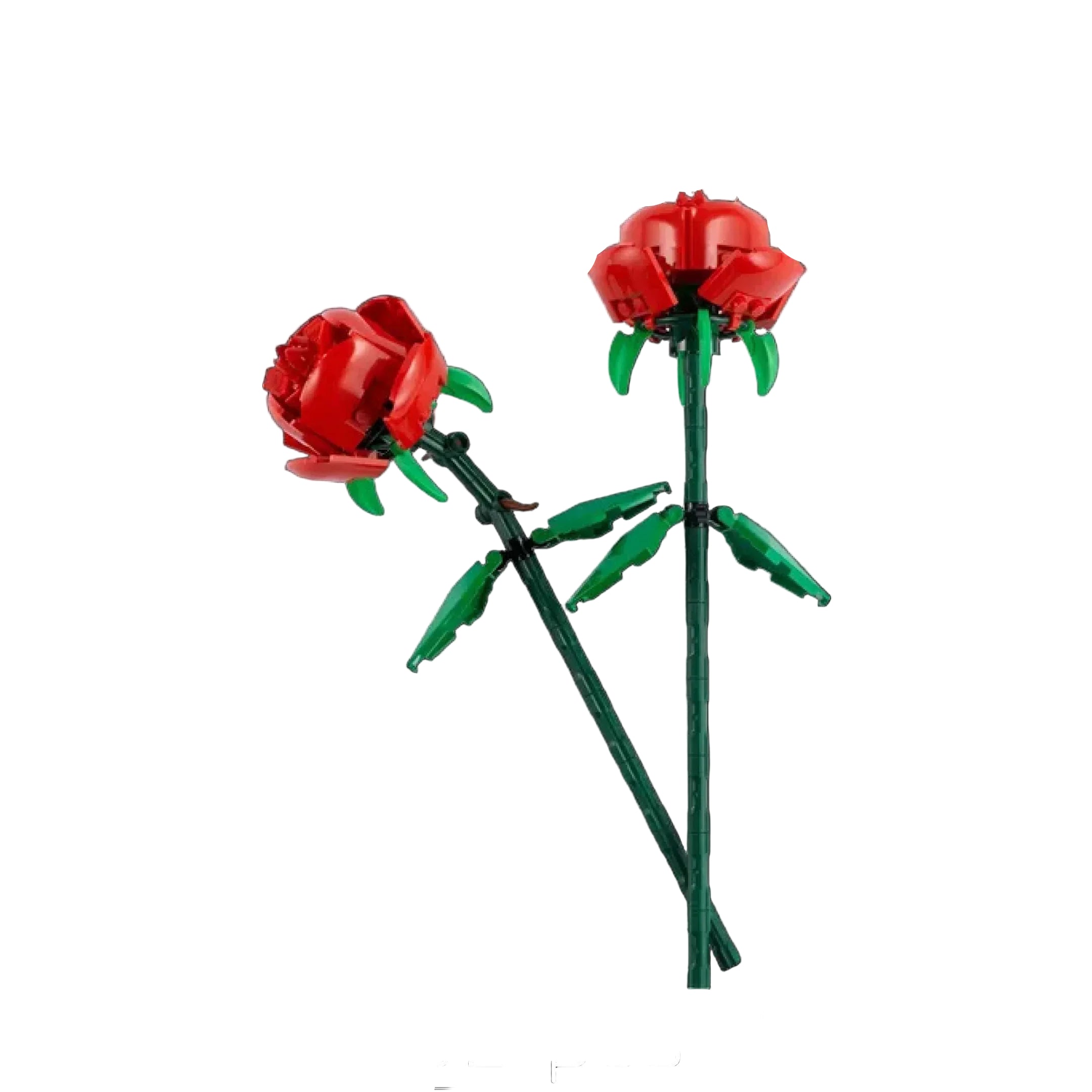 Rosa (92 micropiezas) - Flores de Bloques de Construcción
