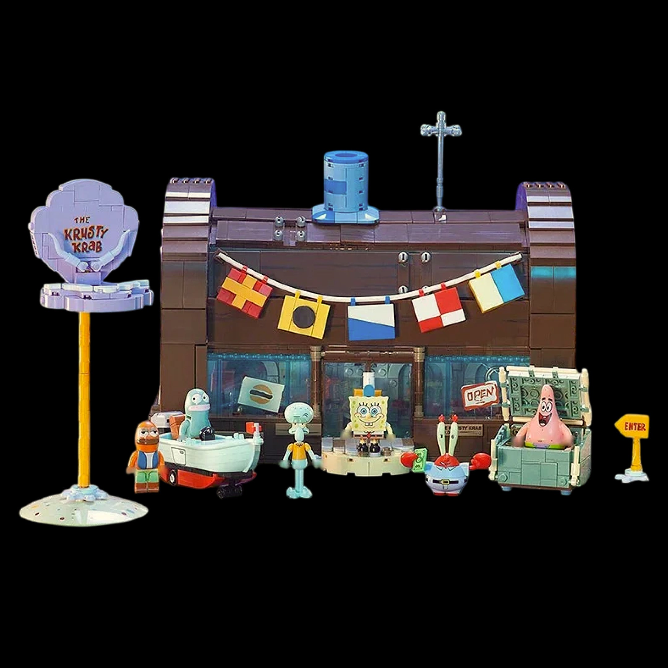 Bob Esponja - Crustáceo Cascarudo (2700 piezas)