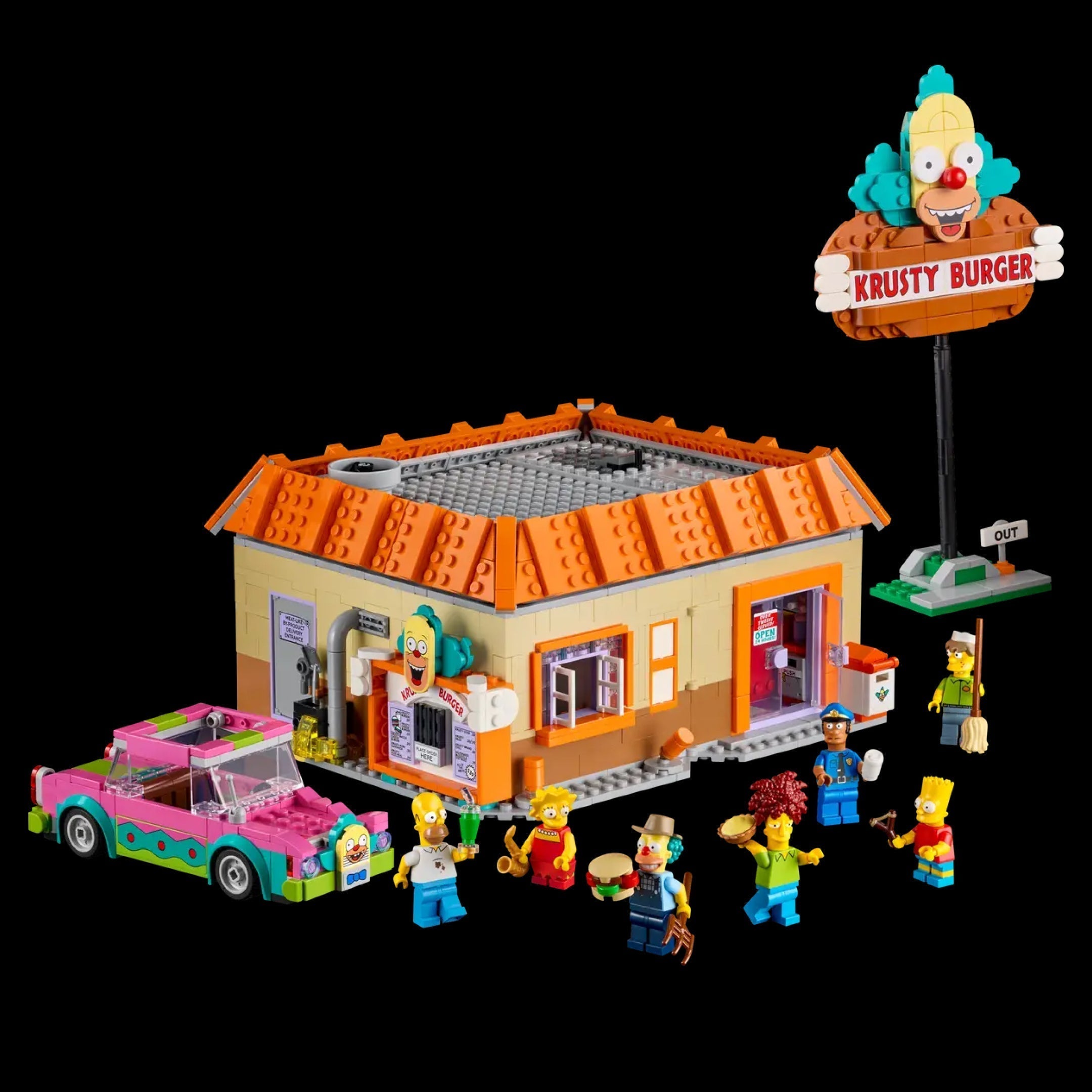Los Simpsons - Krusty Burger (1635 piezas)