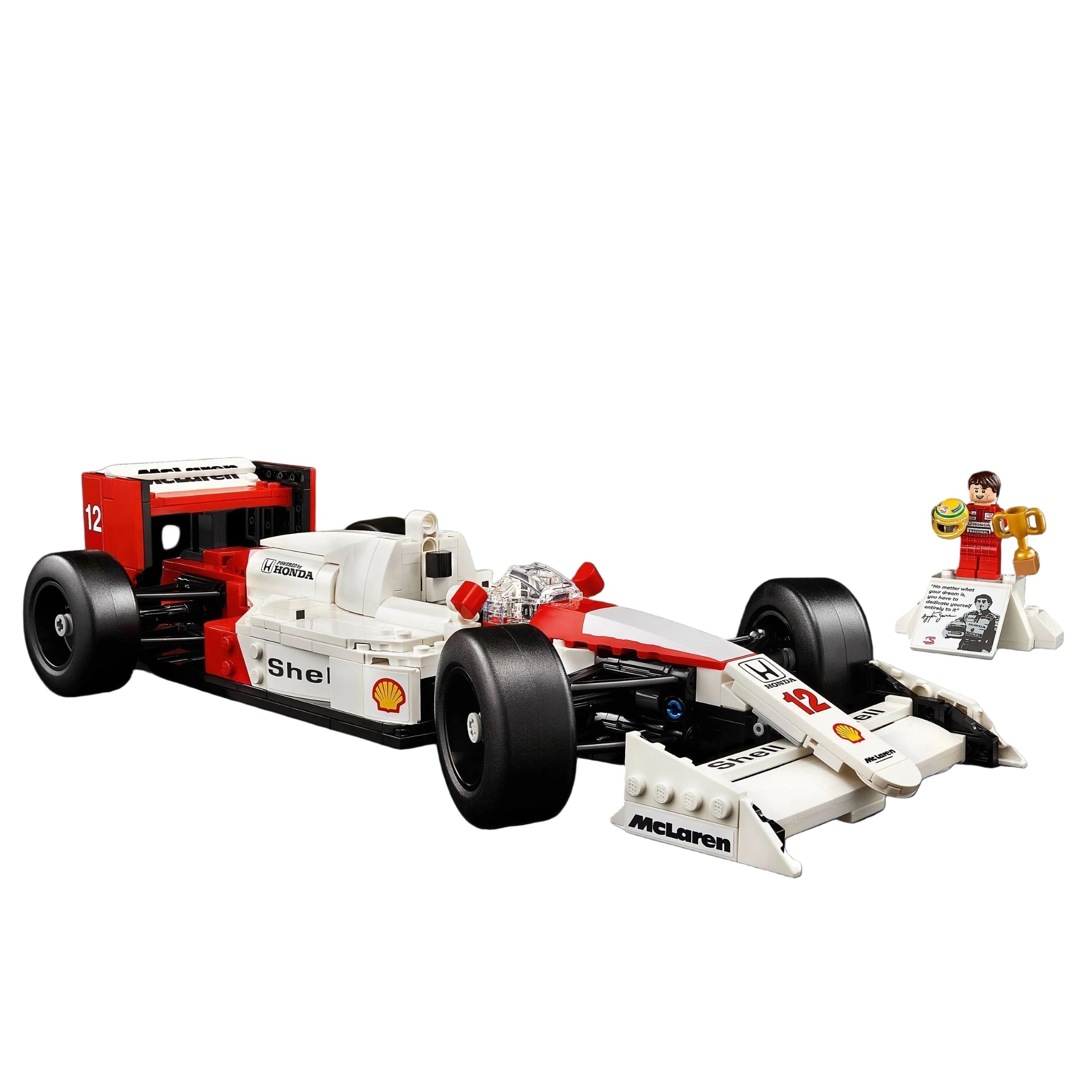 Fórmula 1 - McLaren MP4/4 + Ayrton Senna (693 piezas)