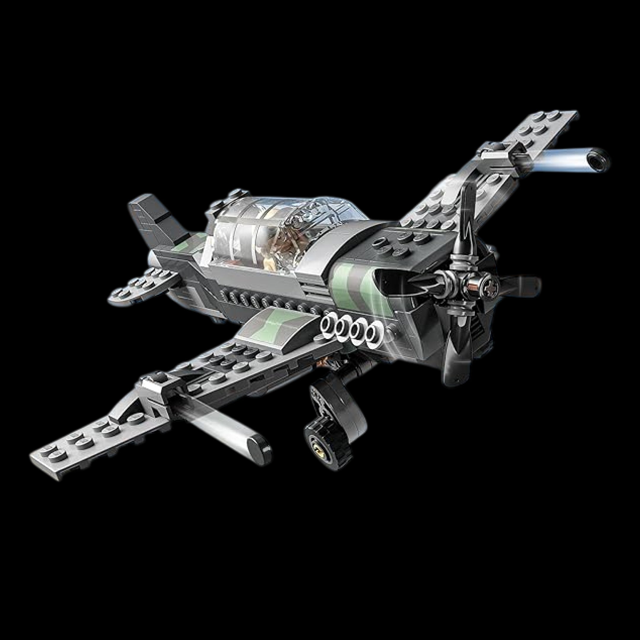 Avión de combate de Indiana Jones (387 piezas)