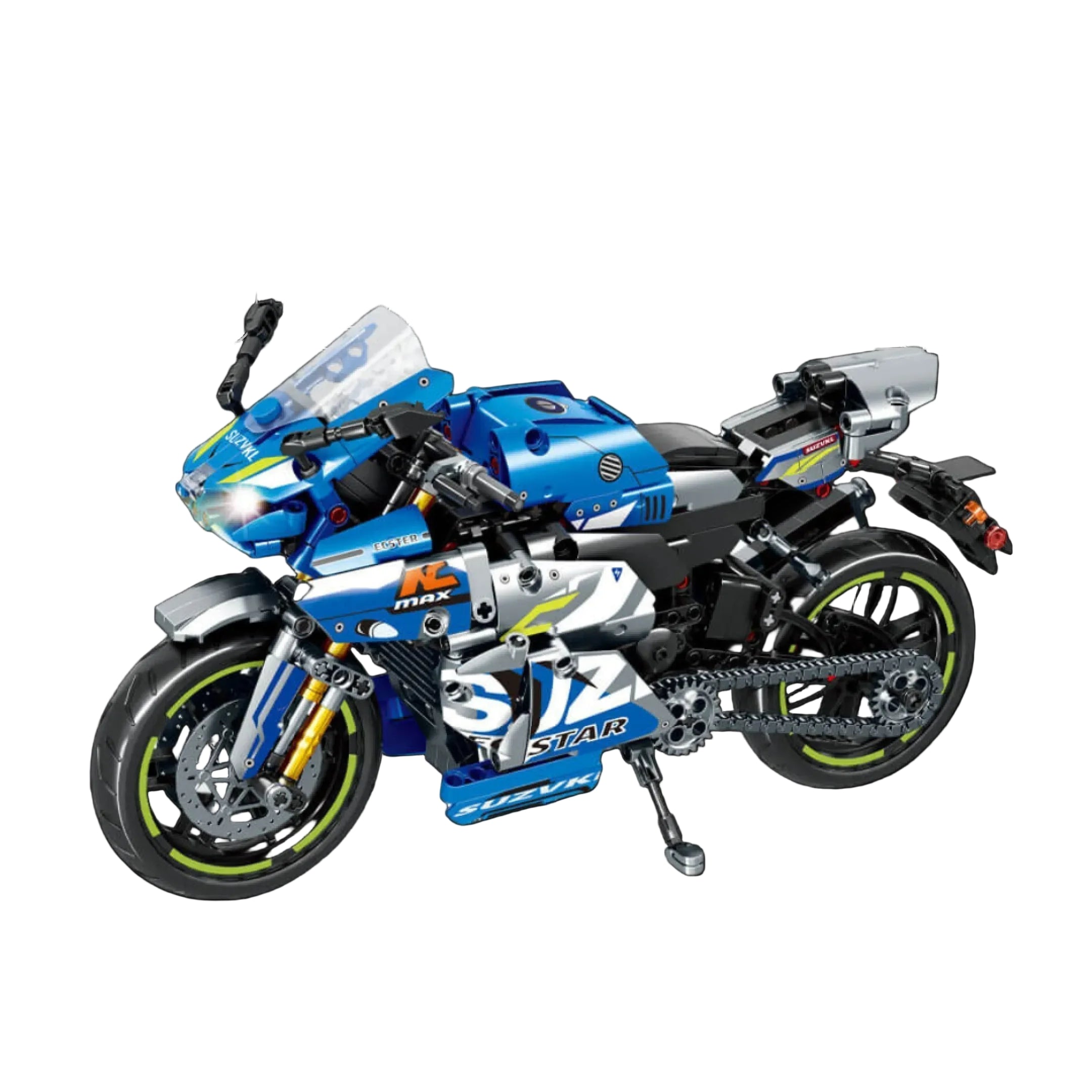 Suzuki GSX-R (823 piezas) - Kit de Bloques de Construcción