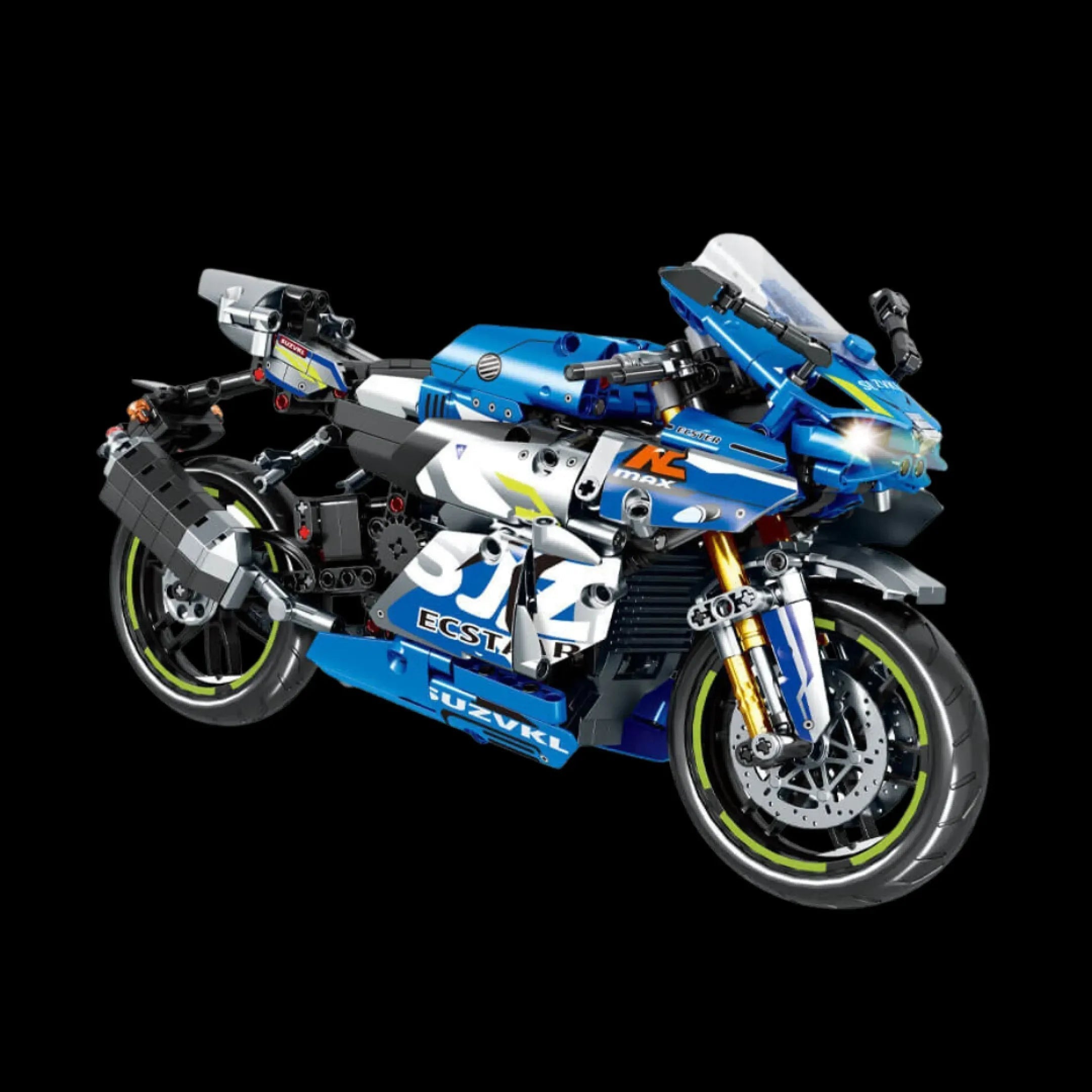 Suzuki GSX-R (823 piezas) - Kit de Bloques de Construcción