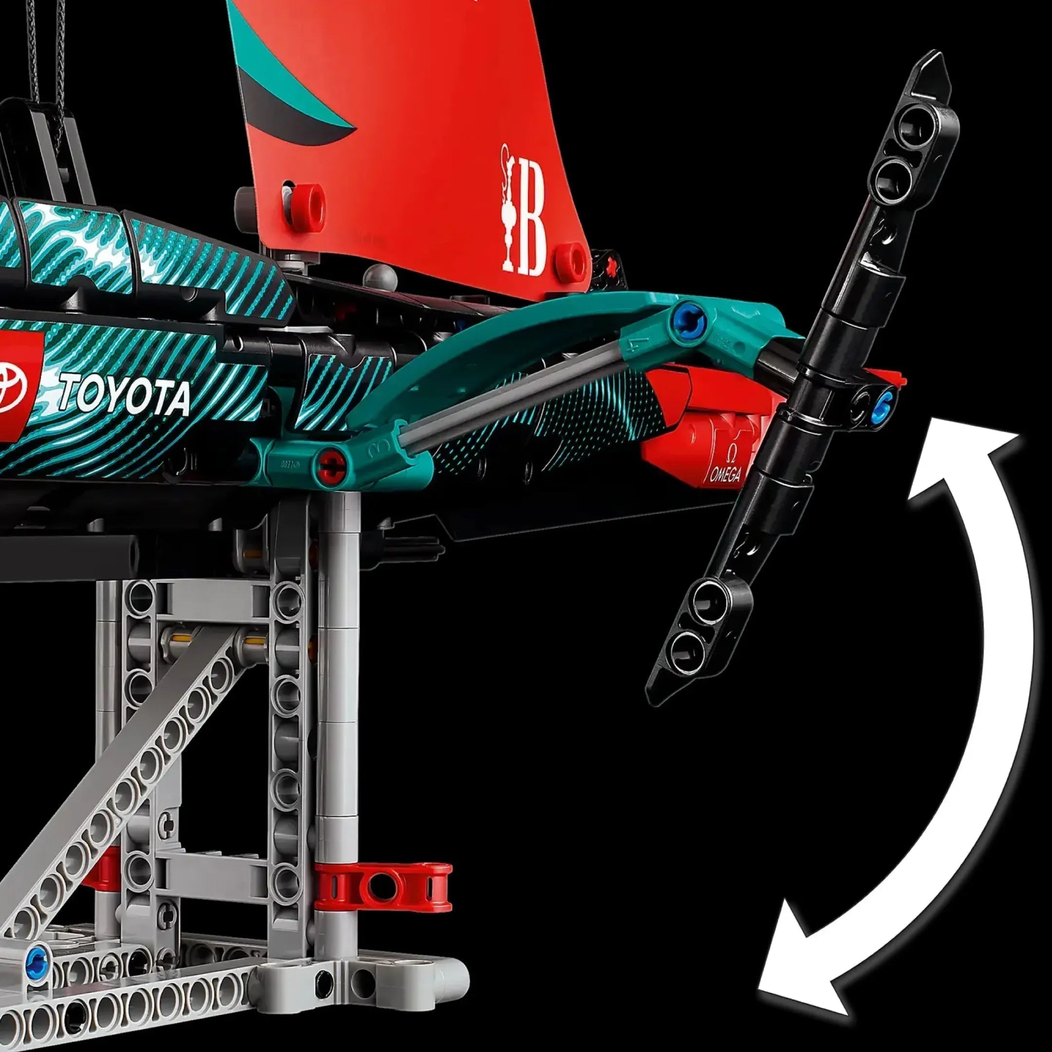 Velero Emirates - Team New Zealand AC75 (962 piezas) - Kit de Construcción