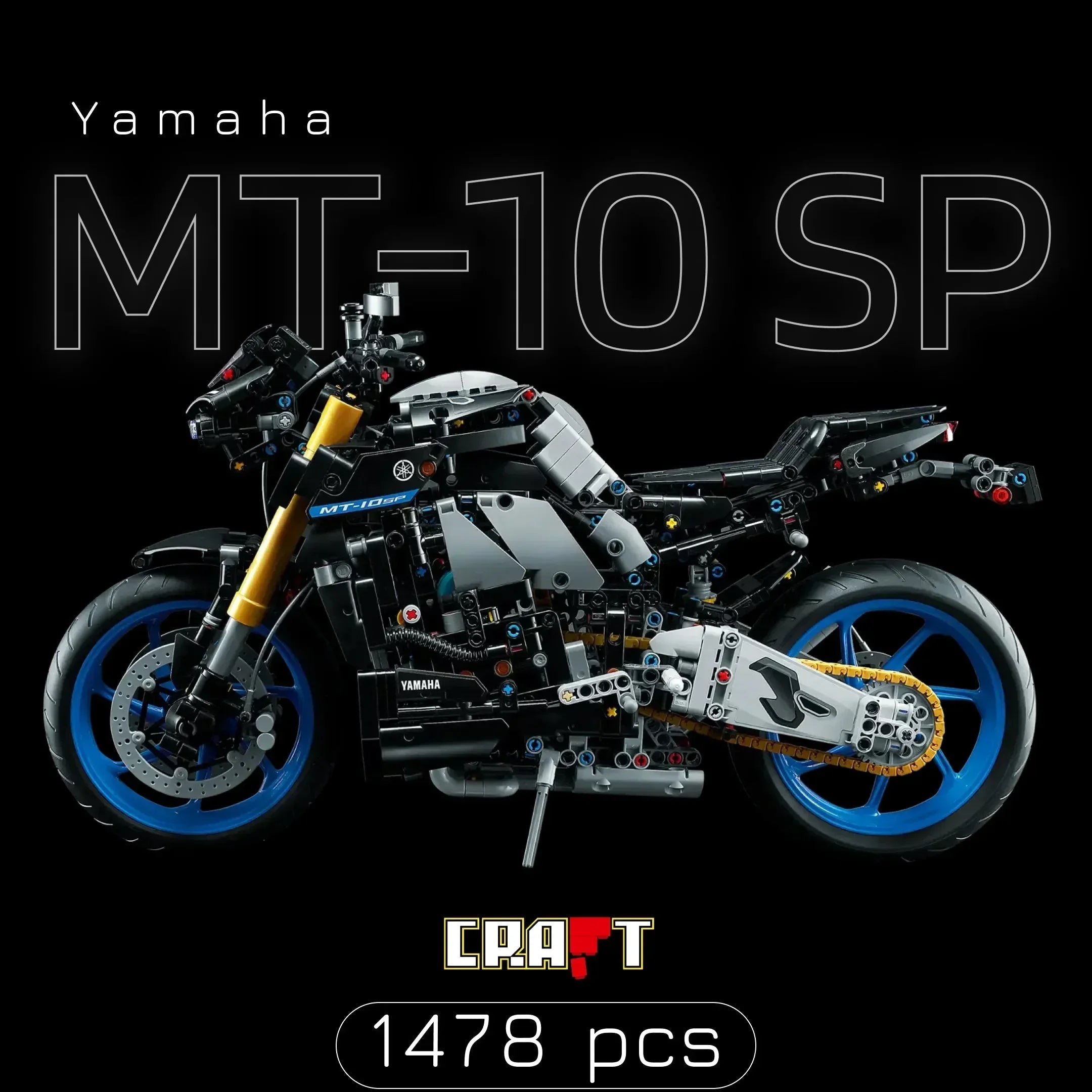 (73% de descuento) Yamaha MT-10SP (1478 piezas)