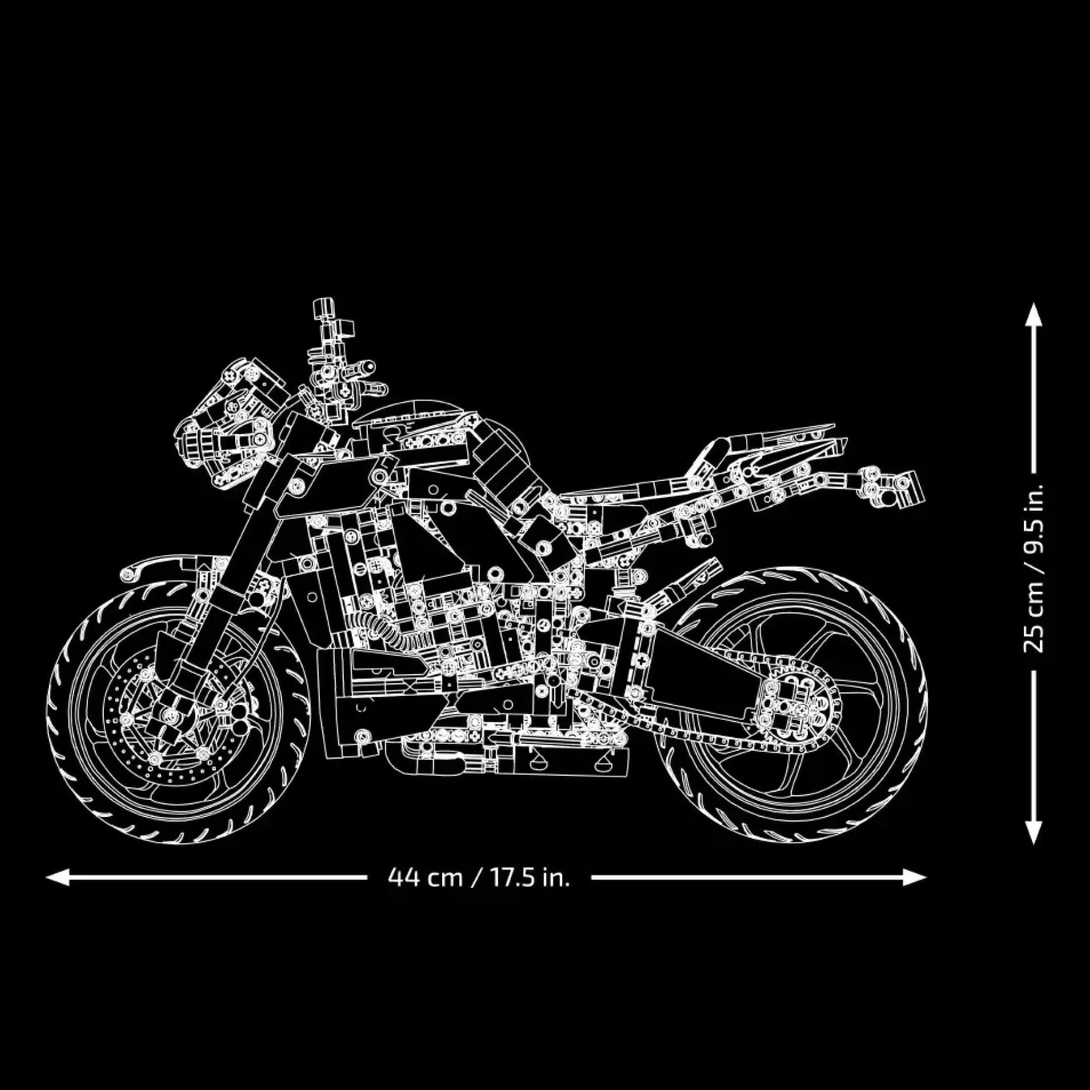 Yamaha MT-10SP (1478 piezas) - Kit de Bloques de Construcción