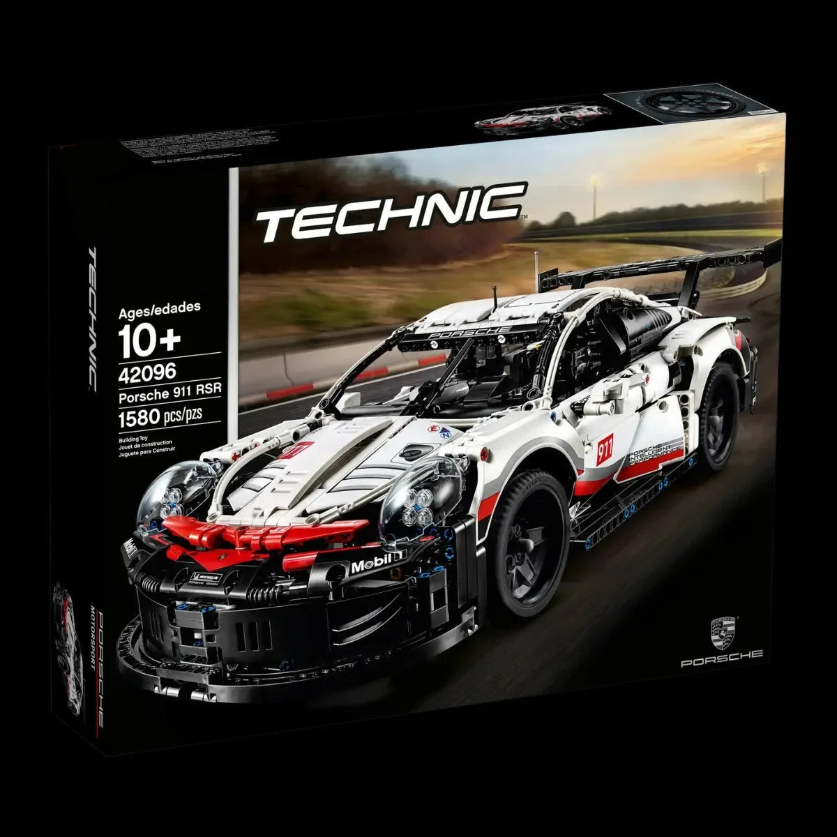 Porsche 911 RSR 1580 piezas - Kit de Bloques de Construcción