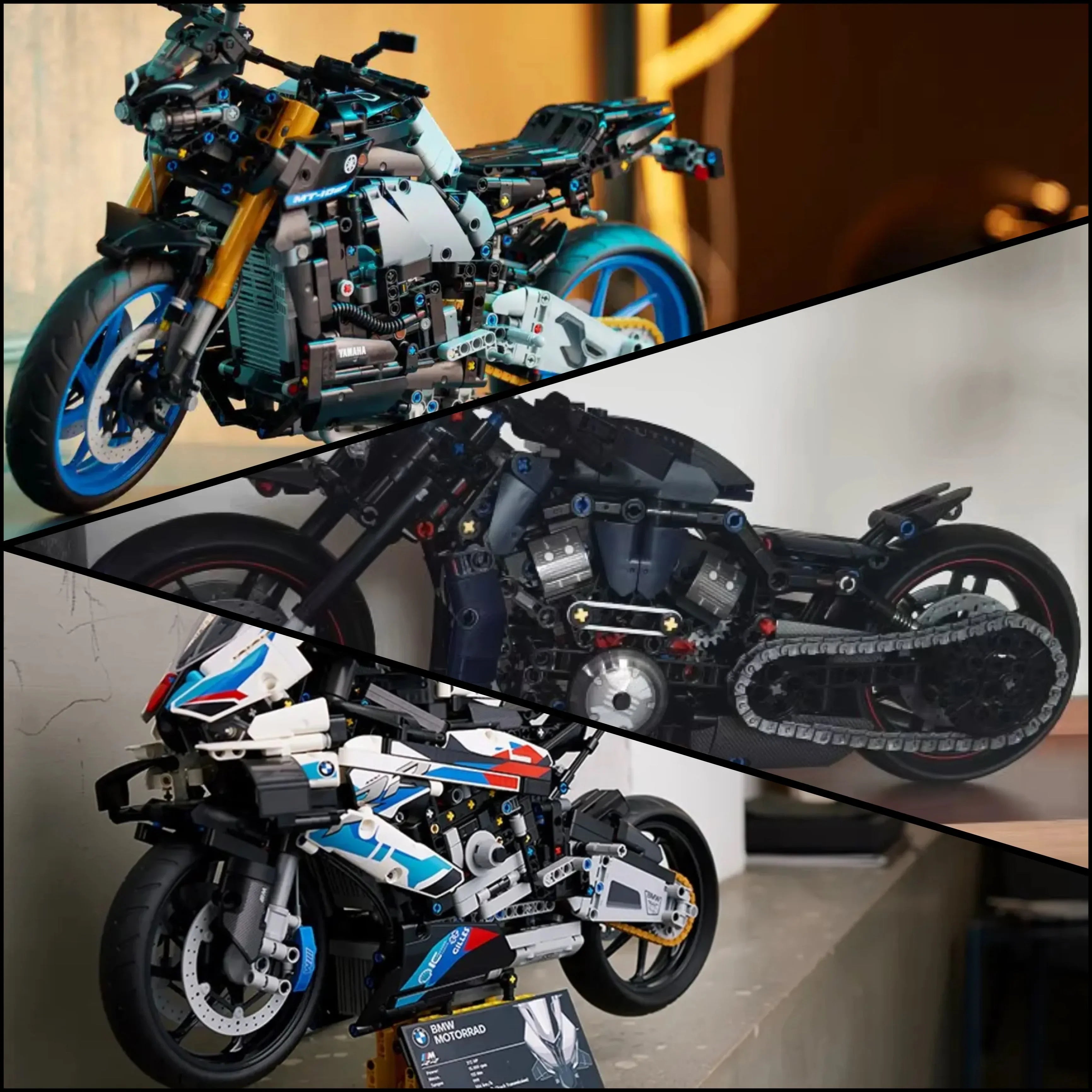 ¡Compra juntos! Las tres motos más vendidas (BMW M1000 RR, Yamaha MT-10SP, Harley-Davidson)