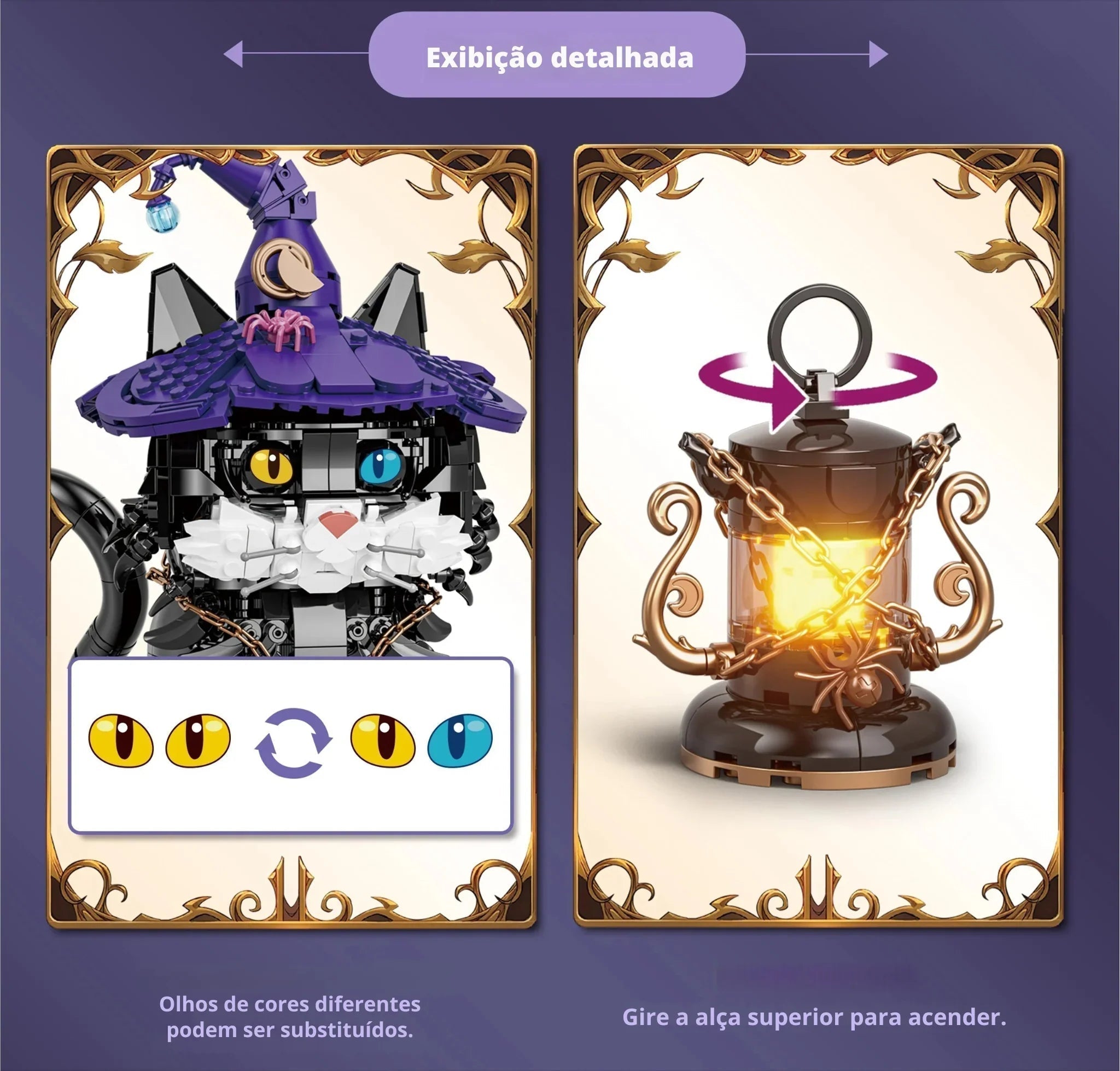 Gato mágico (1128 piezas)