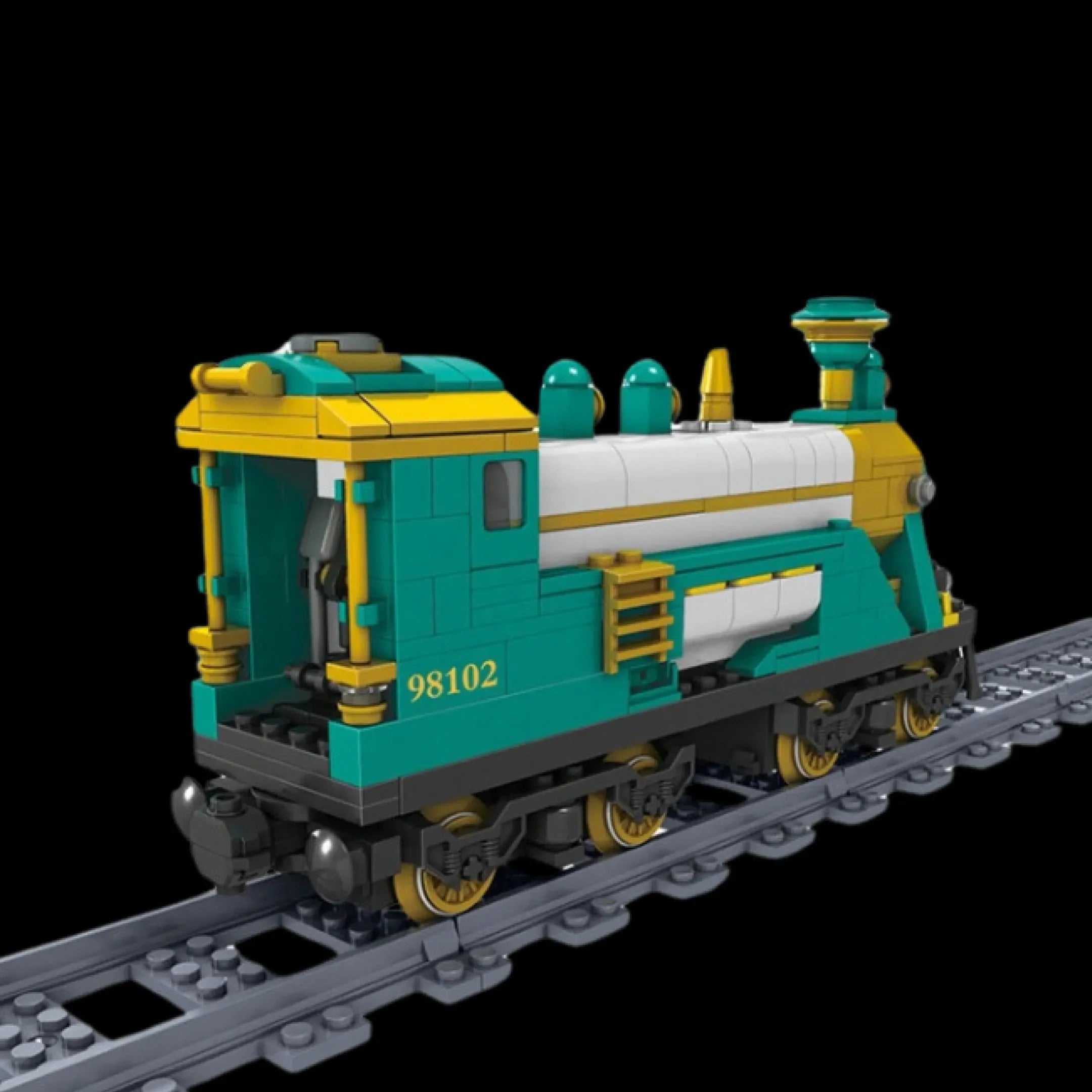 Tren con motor eléctrico (851 piezas) - Kit de Bloques de Construcción