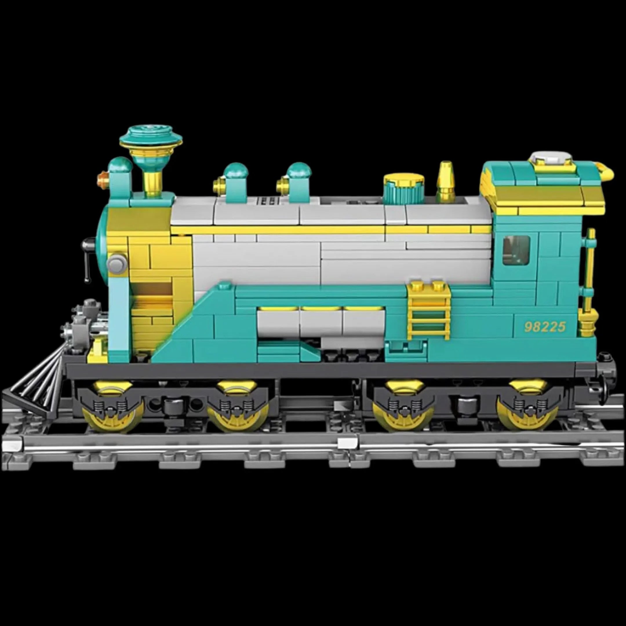Tren con motor eléctrico (851 piezas) - Kit de Bloques de Construcción