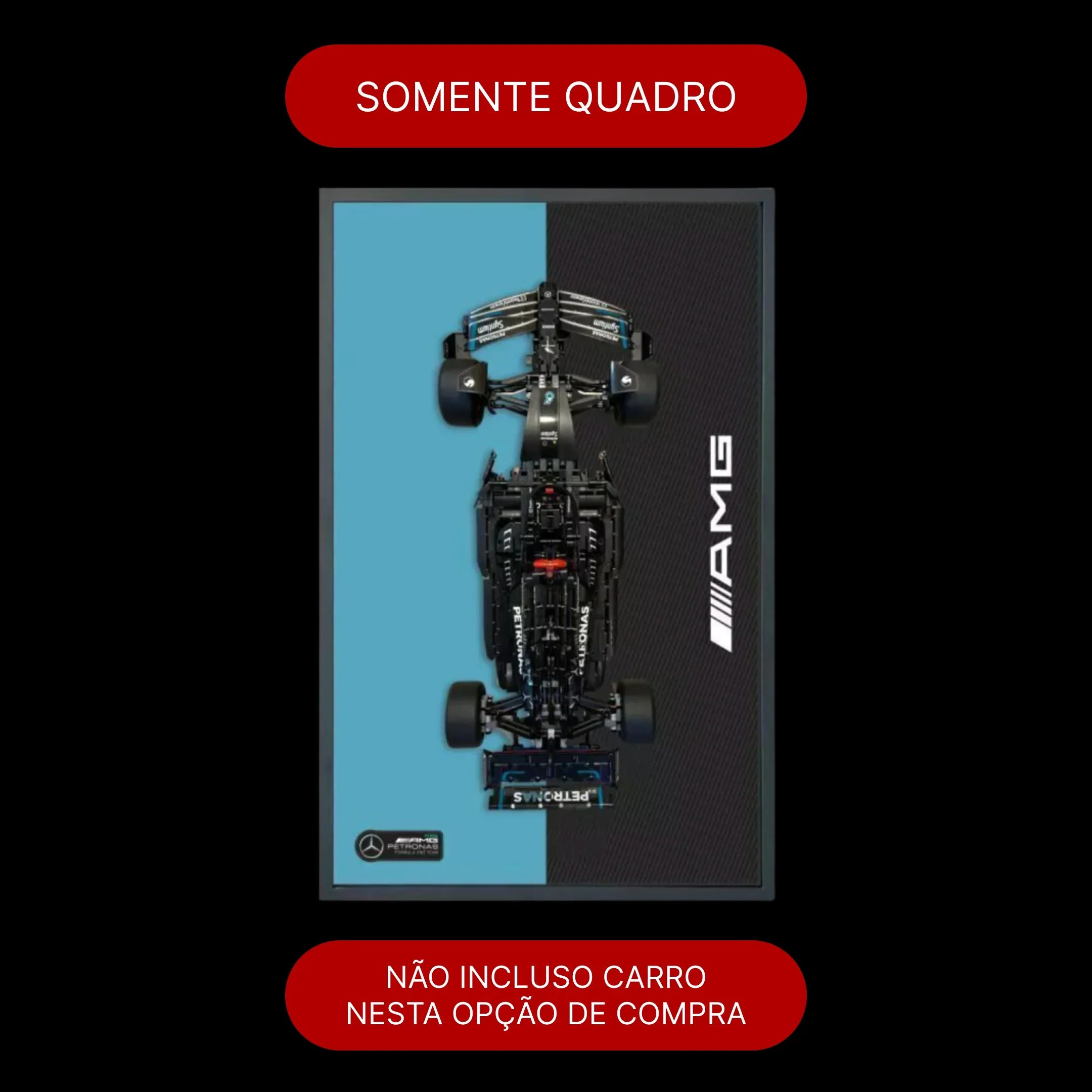 Marco acrílico - Mercedes Fórmula 1