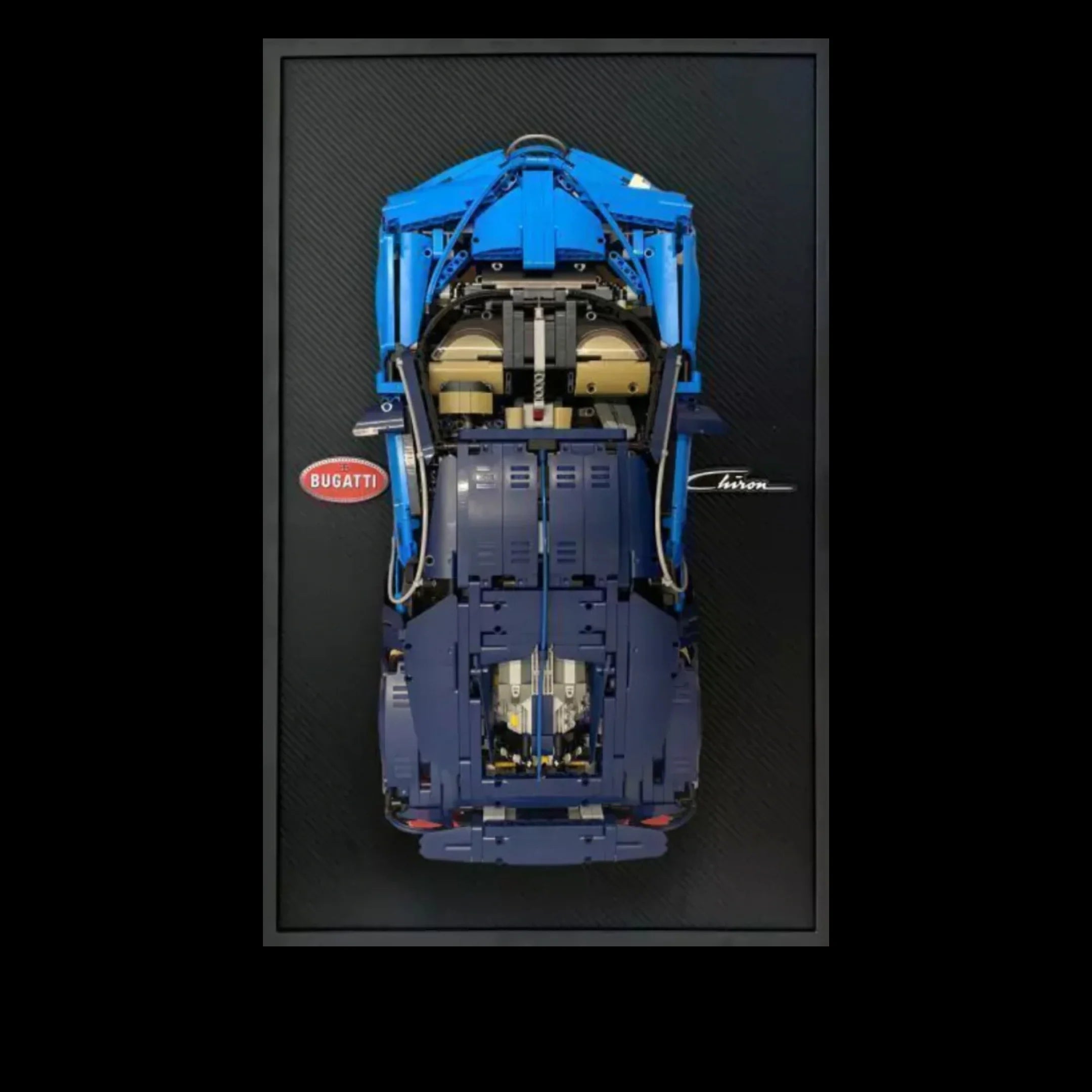 Marco de fibra de carbono - Bugatti Chiron