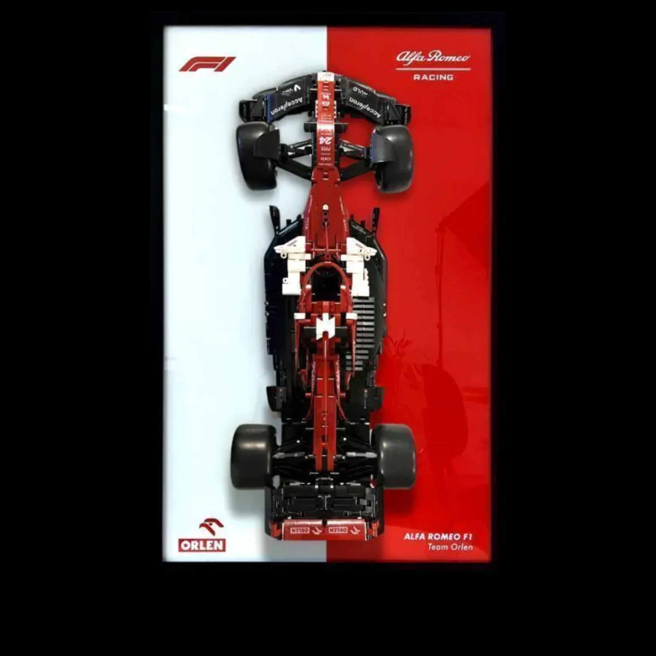 Marco acrílico - Fórmula 1 Alfa Romeo