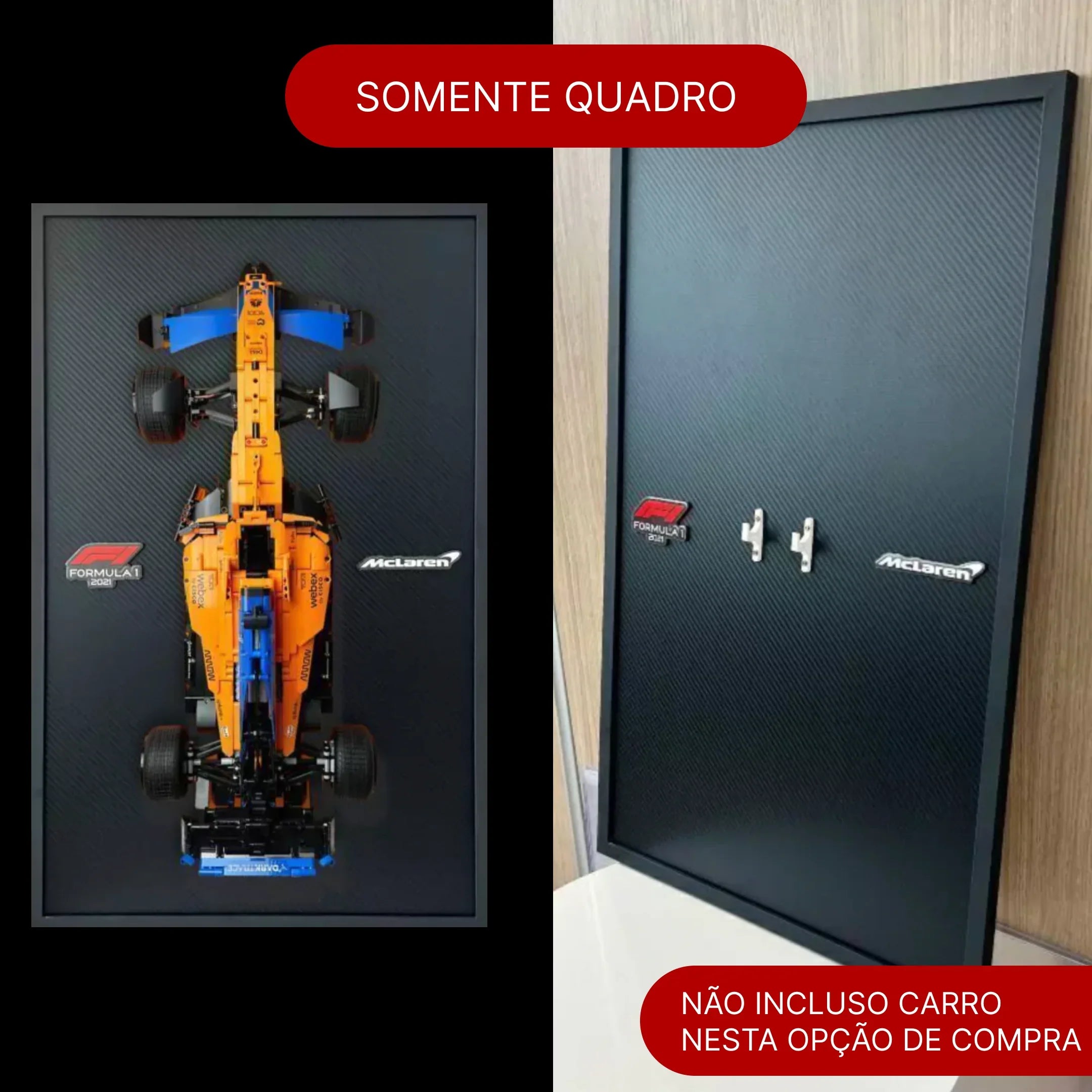 Marco de fibra de carbono - McLaren Fórmula 1