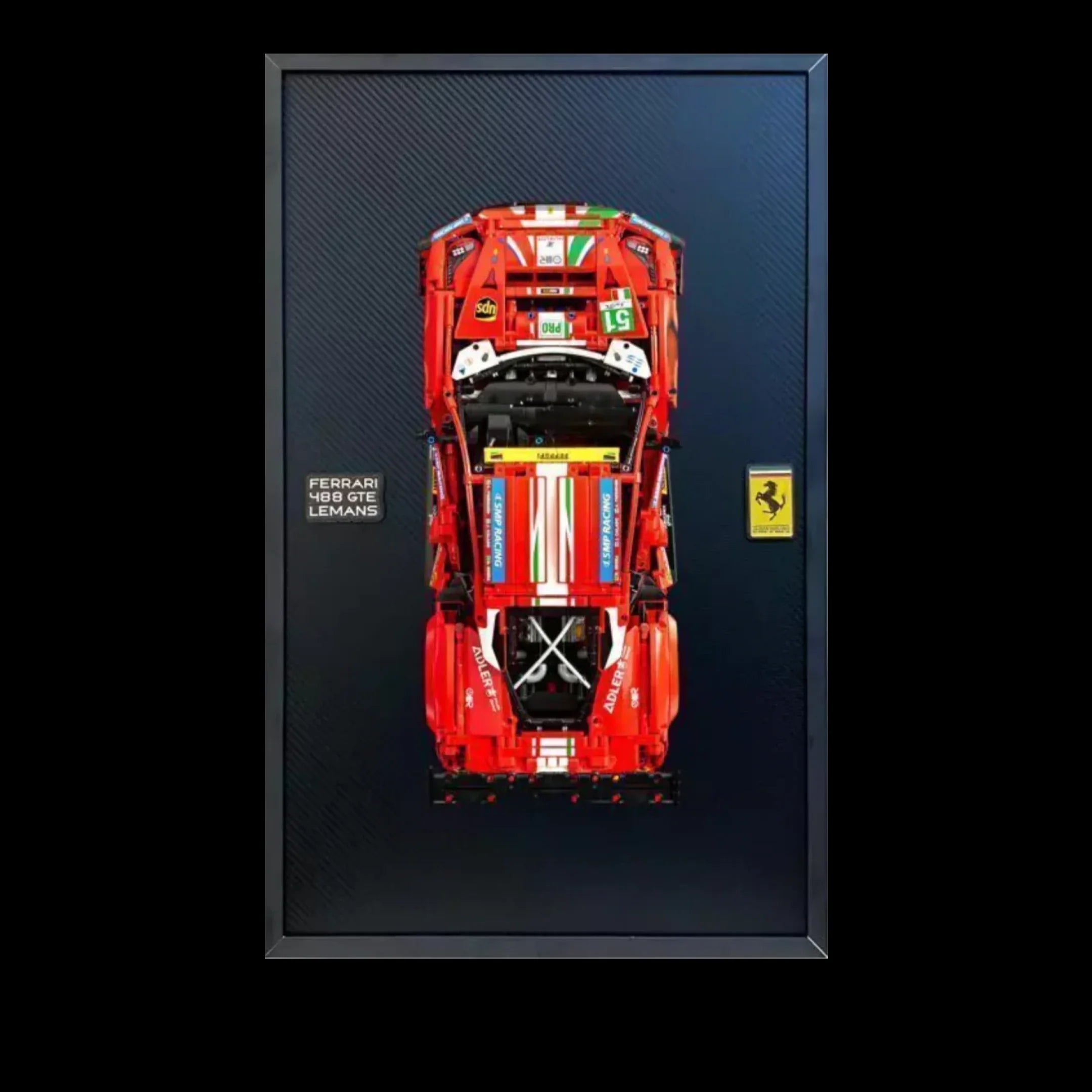Marco de fibra de carbono - Ferrari 488 GTE