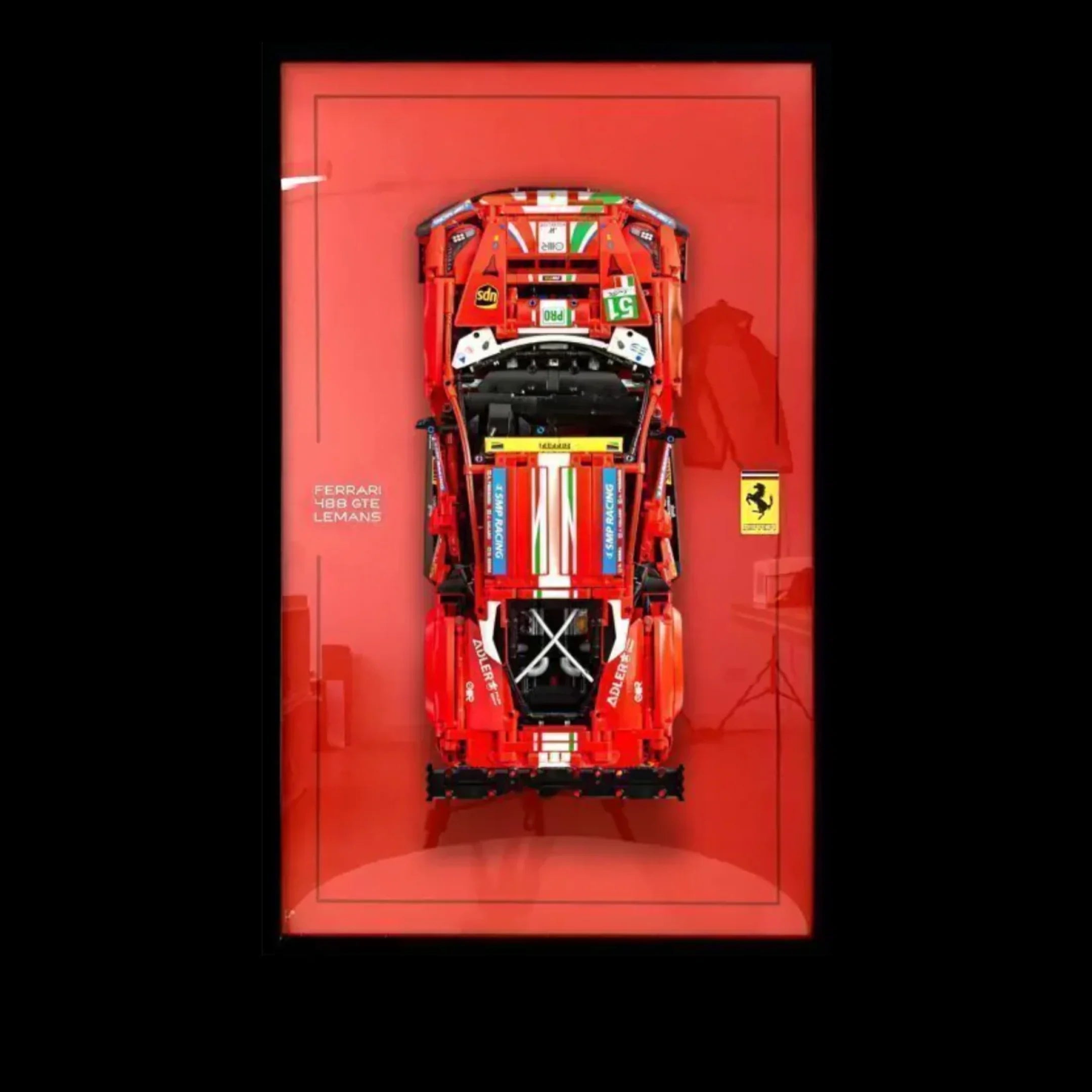 Marco acrílico - Ferrari 488 GTE