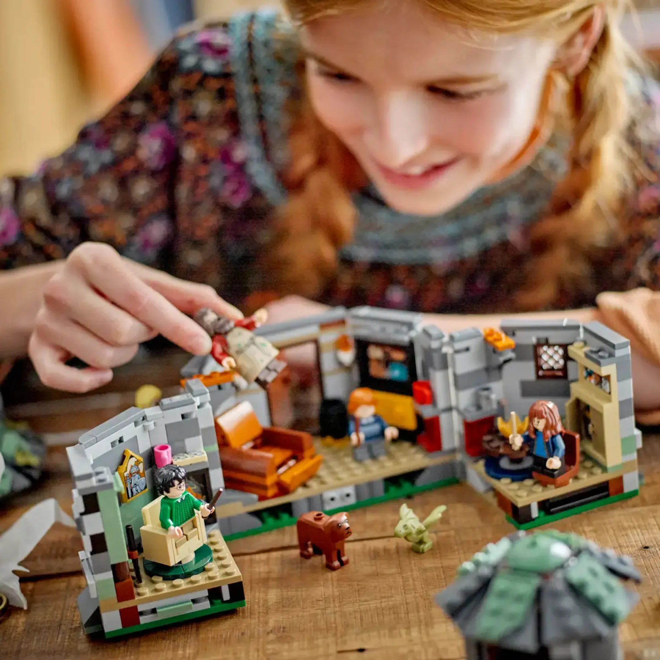 La cabaña de Hagrid: Una visita inesperada (896 piezas)