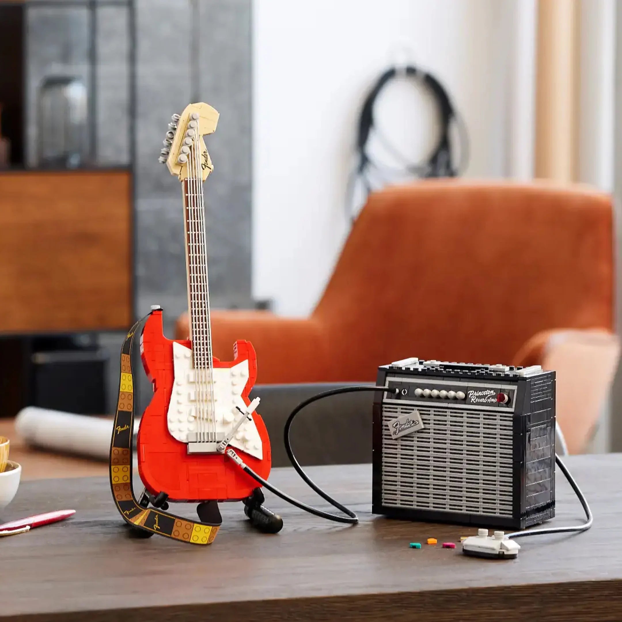 Guitarra Stratocaster (1074 piezas)