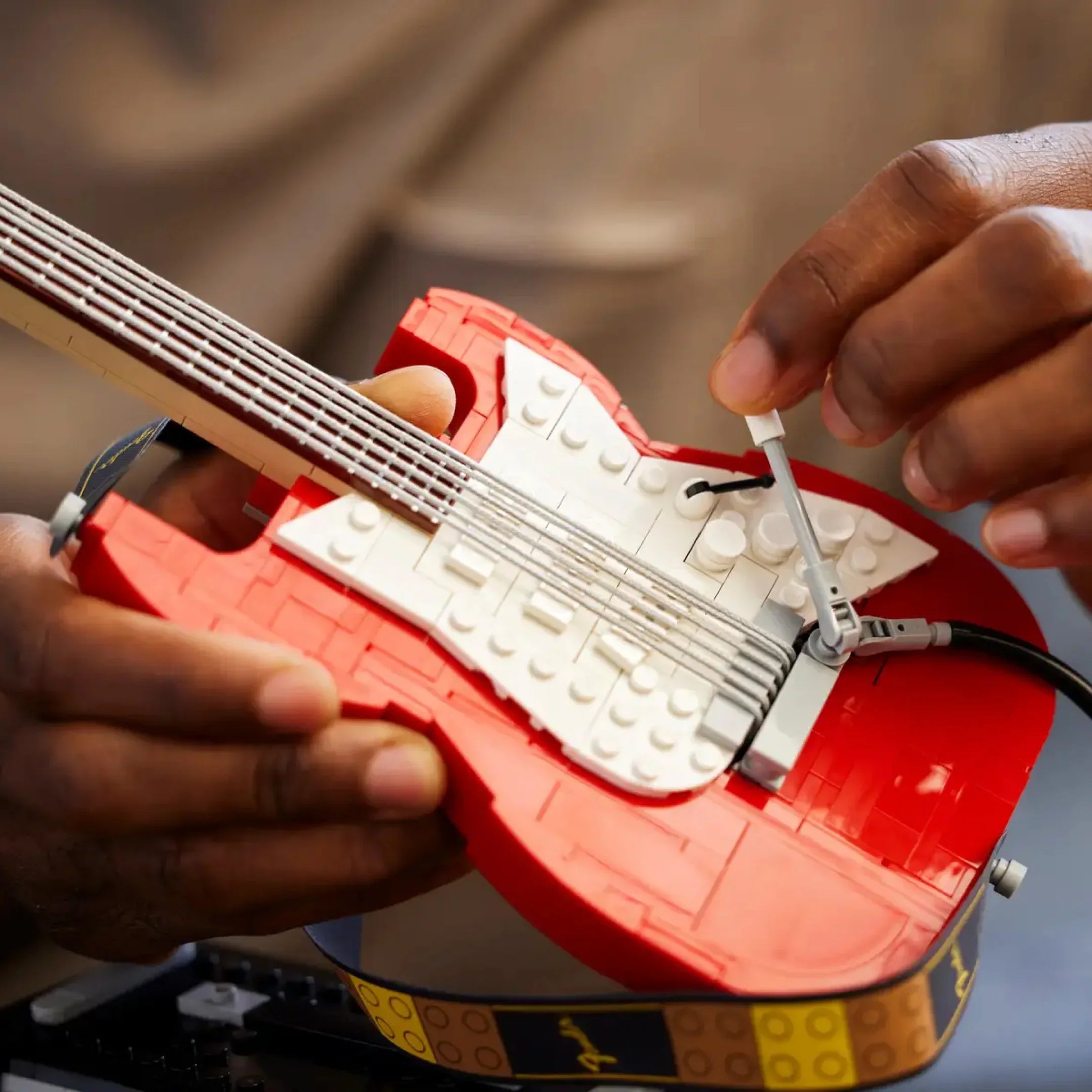 Guitarra Stratocaster (1074 piezas)