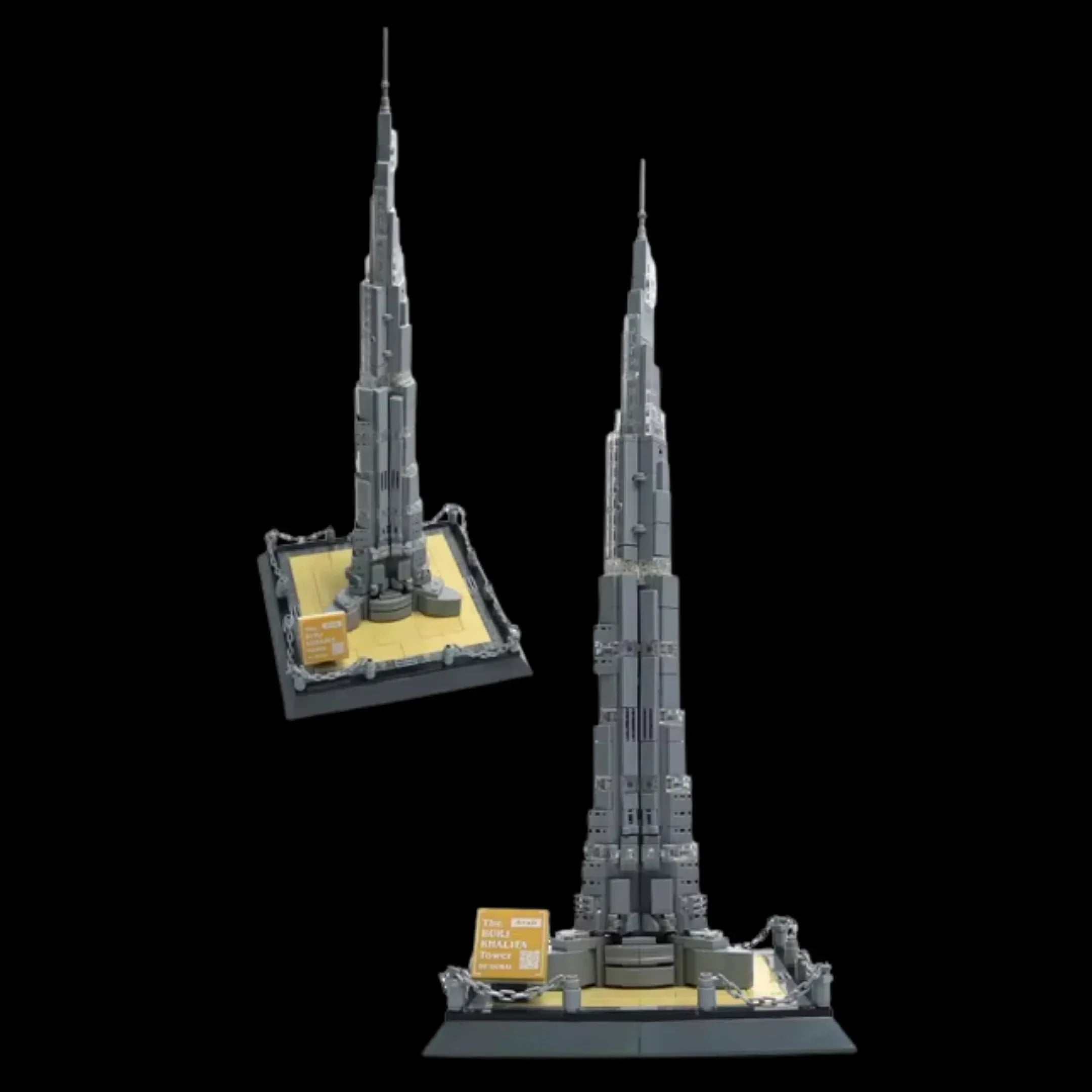 Burj Khalifa (580 piezas) - Kit de Bloques de Construcción
