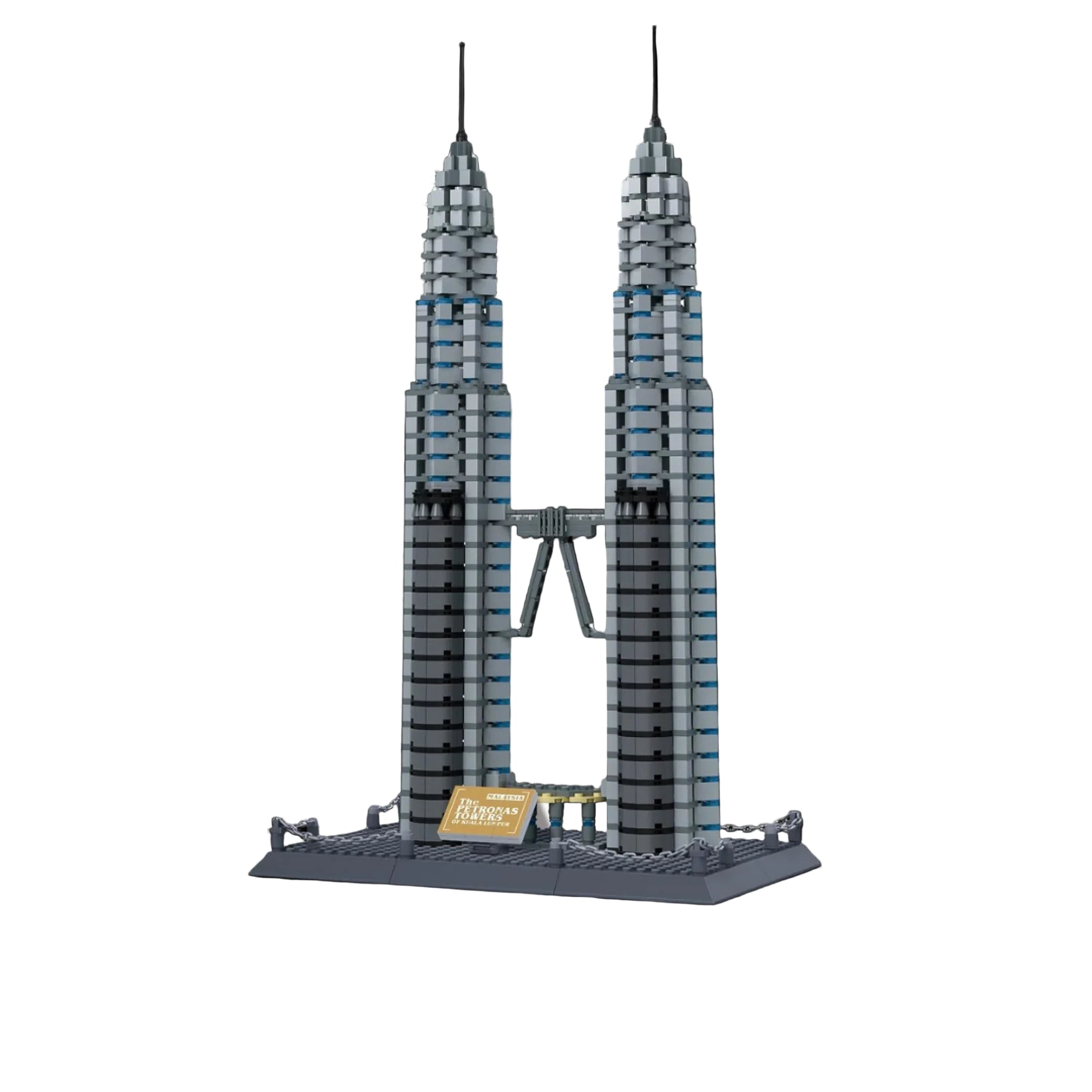 Las Torres Petronas (1160 piezas)