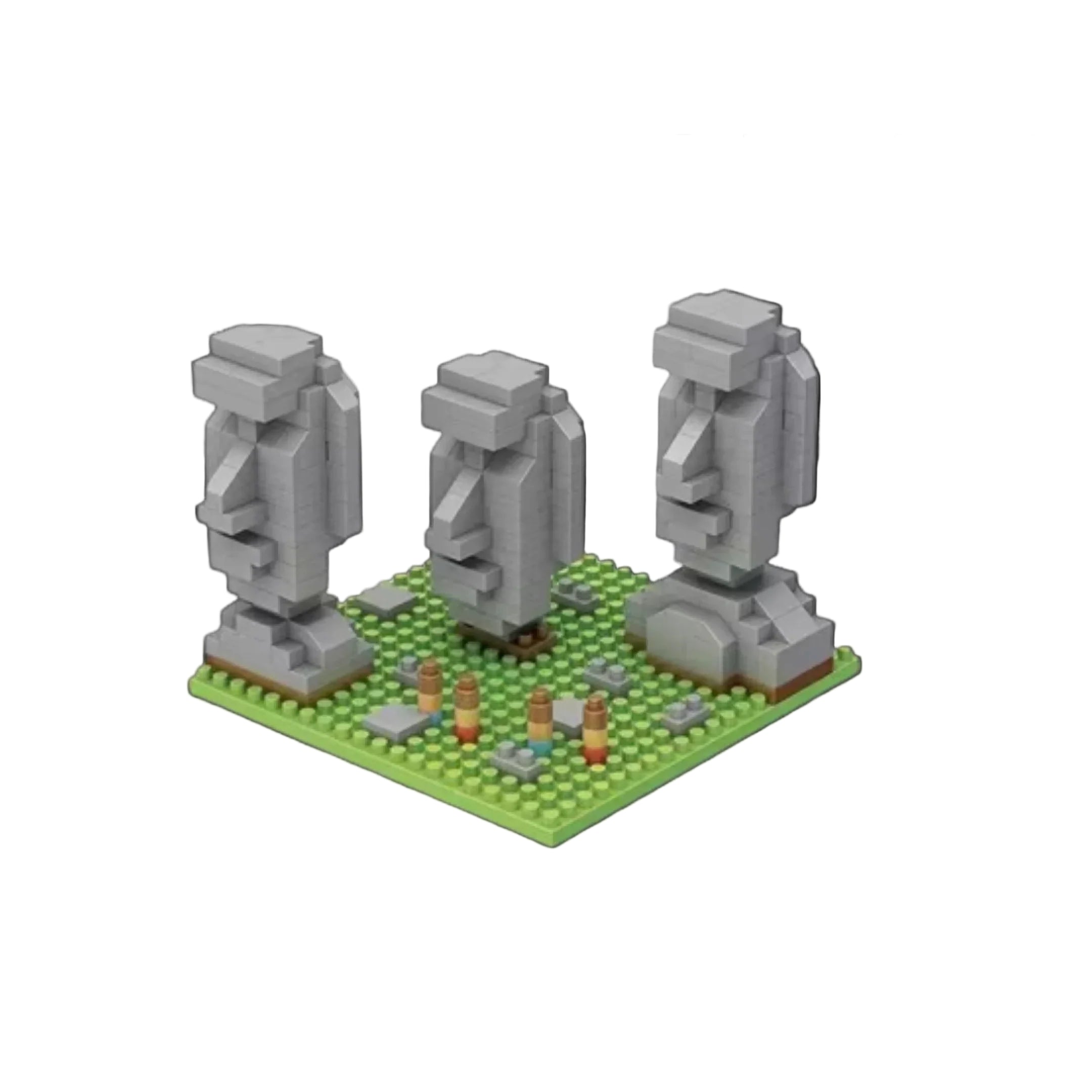 Estatuas Moai (380 micropiezas)