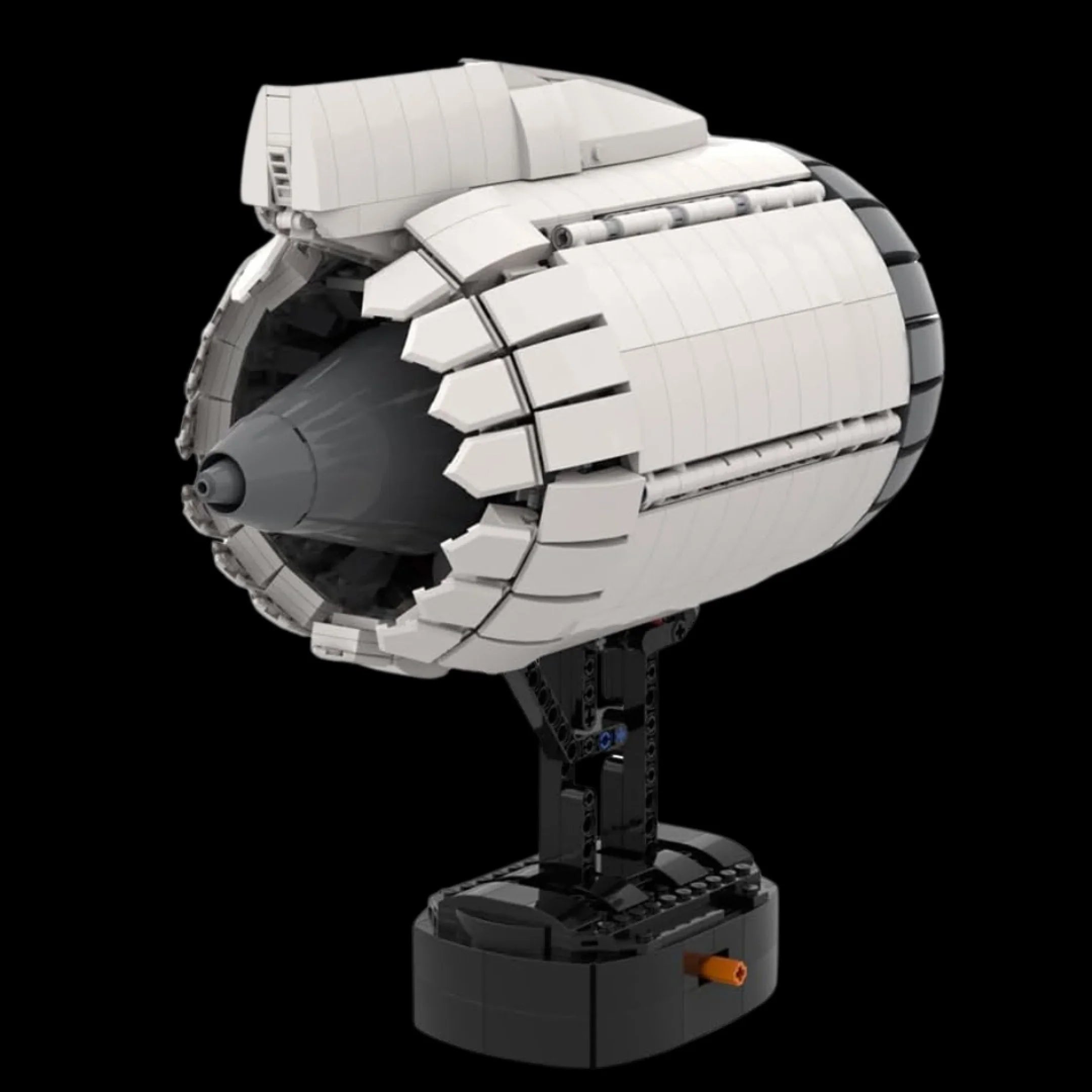 Motor de aeronave (1659 piezas) - Kit de Bloques de Construcción