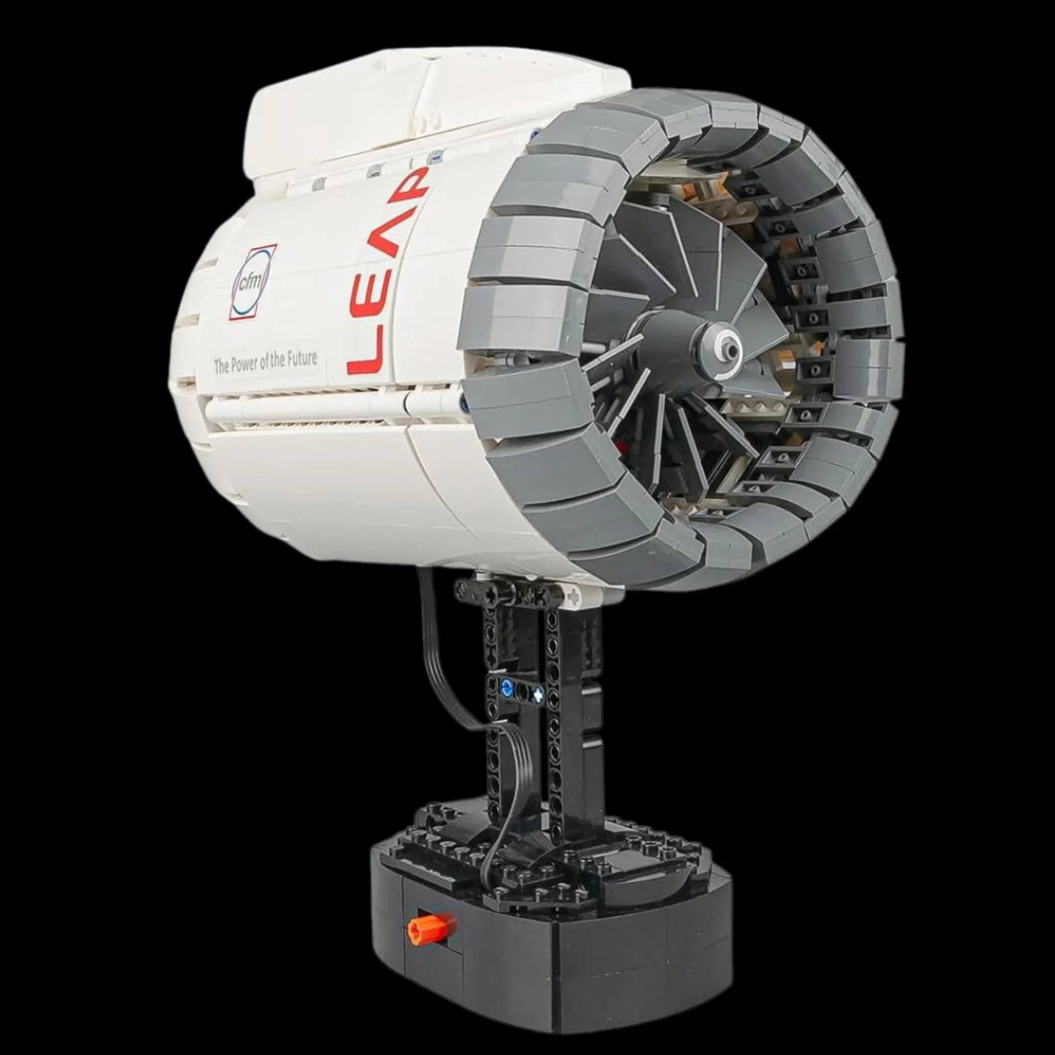 Motor de aeronave (1659 piezas) - Kit de Bloques de Construcción